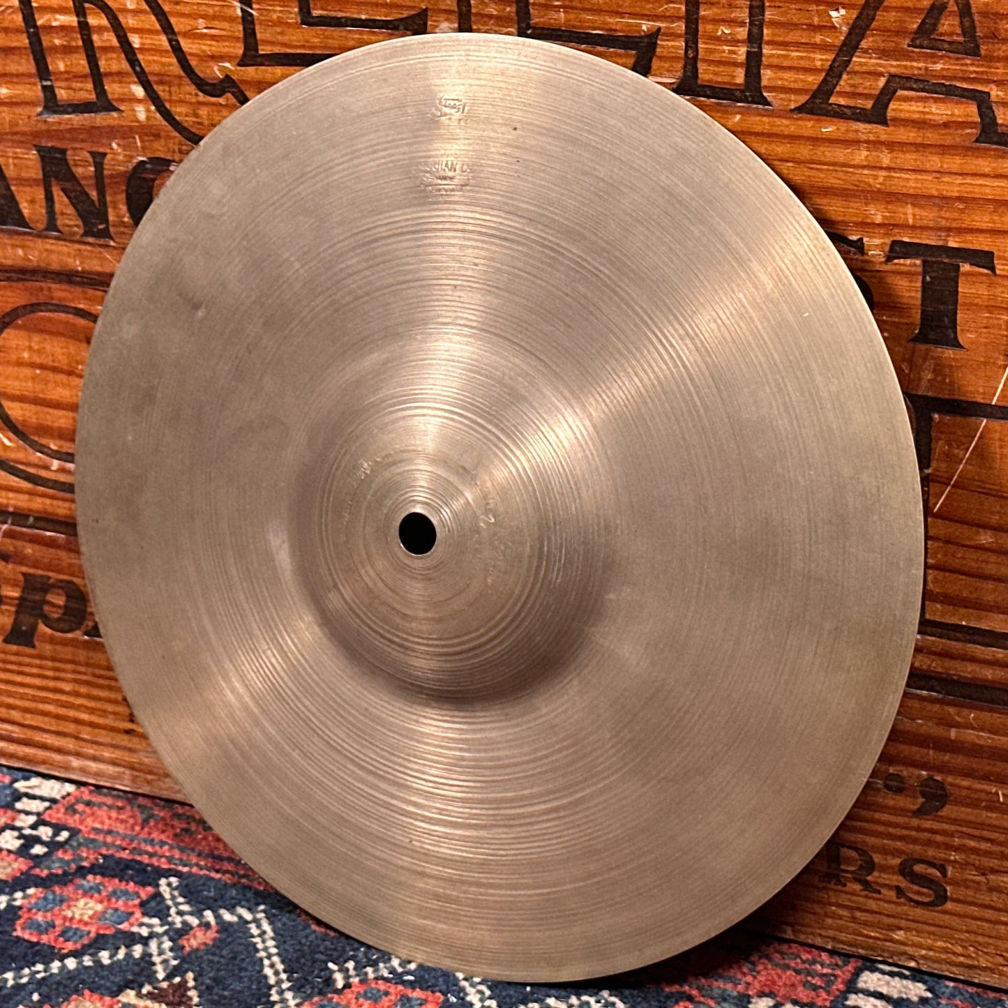 10" Zildjian A 1940s 1st / 2nd / Pre-Trans Stamp Splash Cymbal 232g *Video Demo*