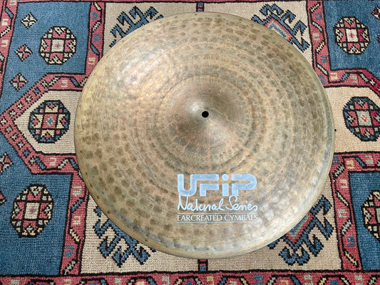 20" UFIP Natural Series Ride Cymbal 2215g *Video Demo*