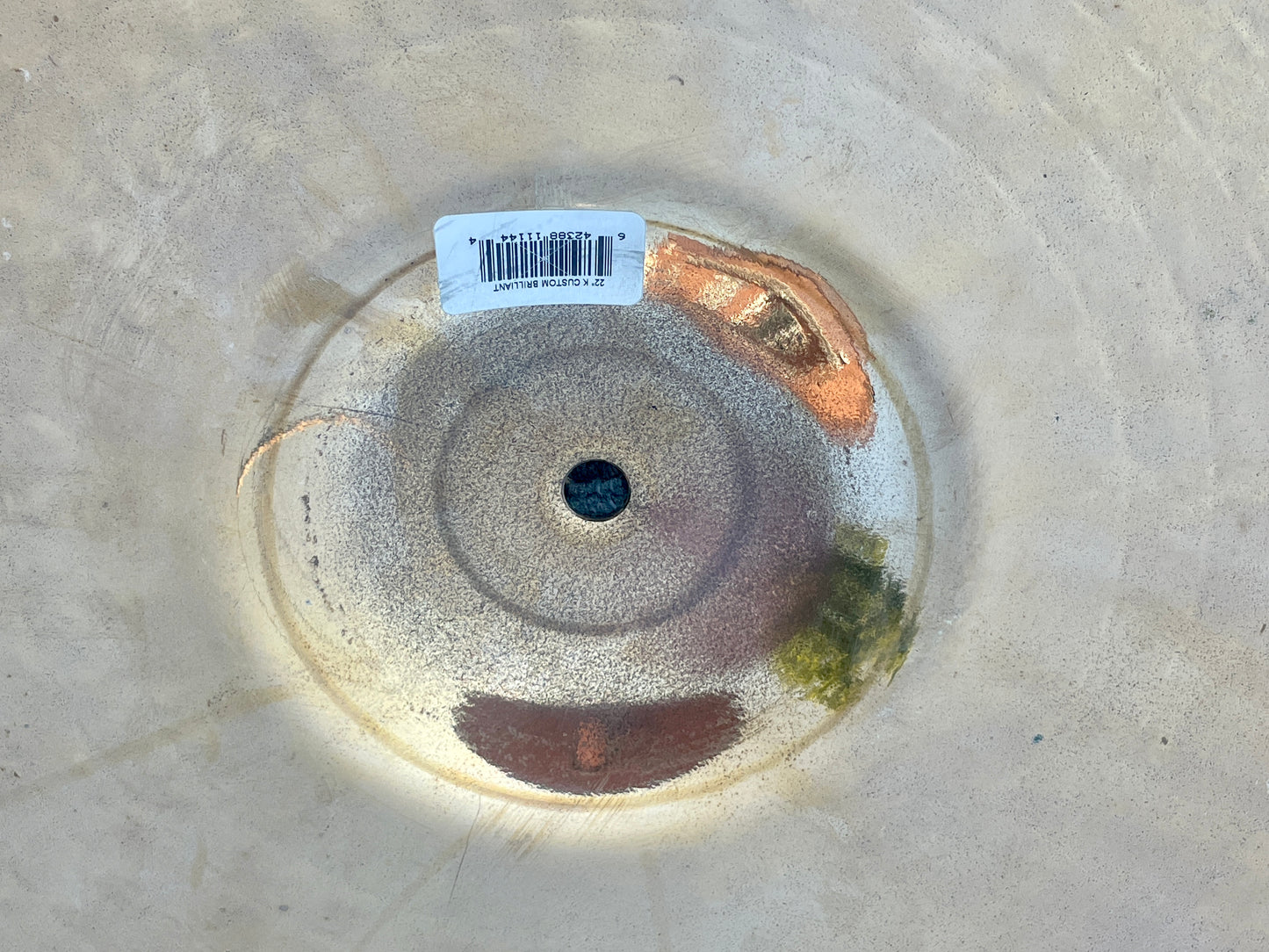 22" Zildjian K Custom Ride Cymbal Brilliant 3290g