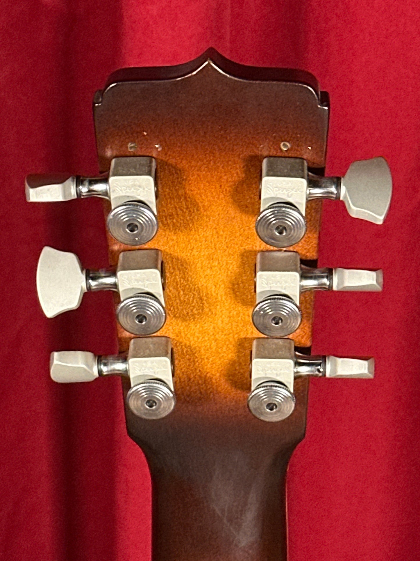 National Reso-Phonic Polychrome Tricone Baritone Resonator Guitar Blue w/ OHSC