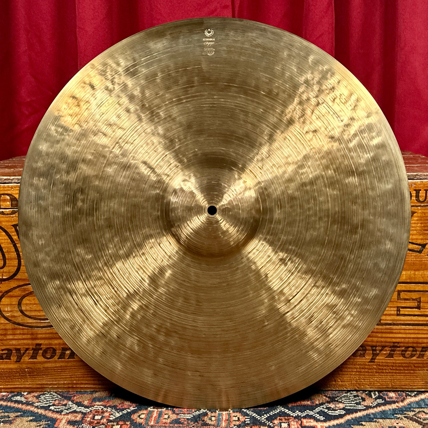 22" Istanbul Agop 30th Anniversary Ride Cymbal 2336g *Video Demo*