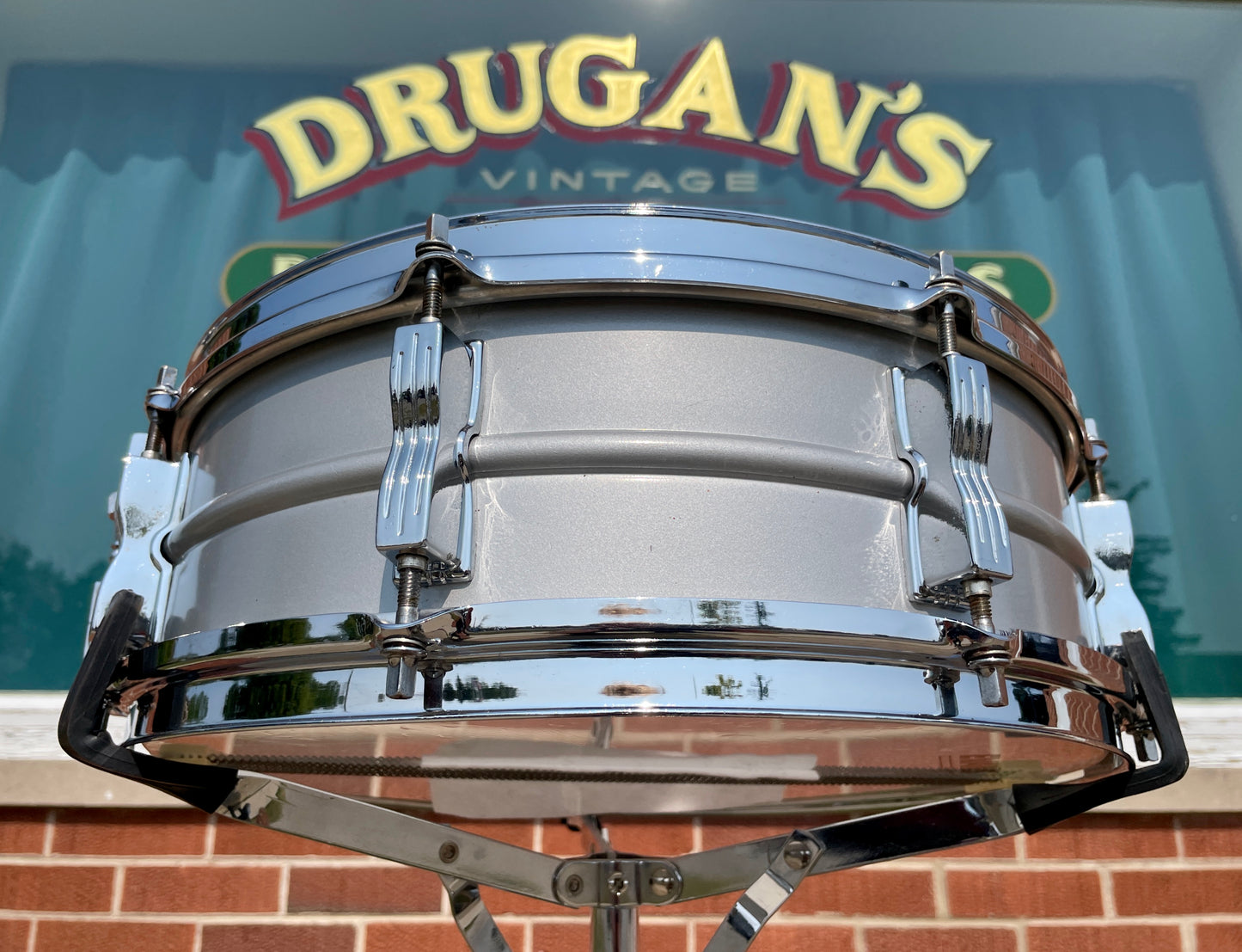 1970s-1980s Ludwig 5x14 LM404 Acrolite Snare Drum