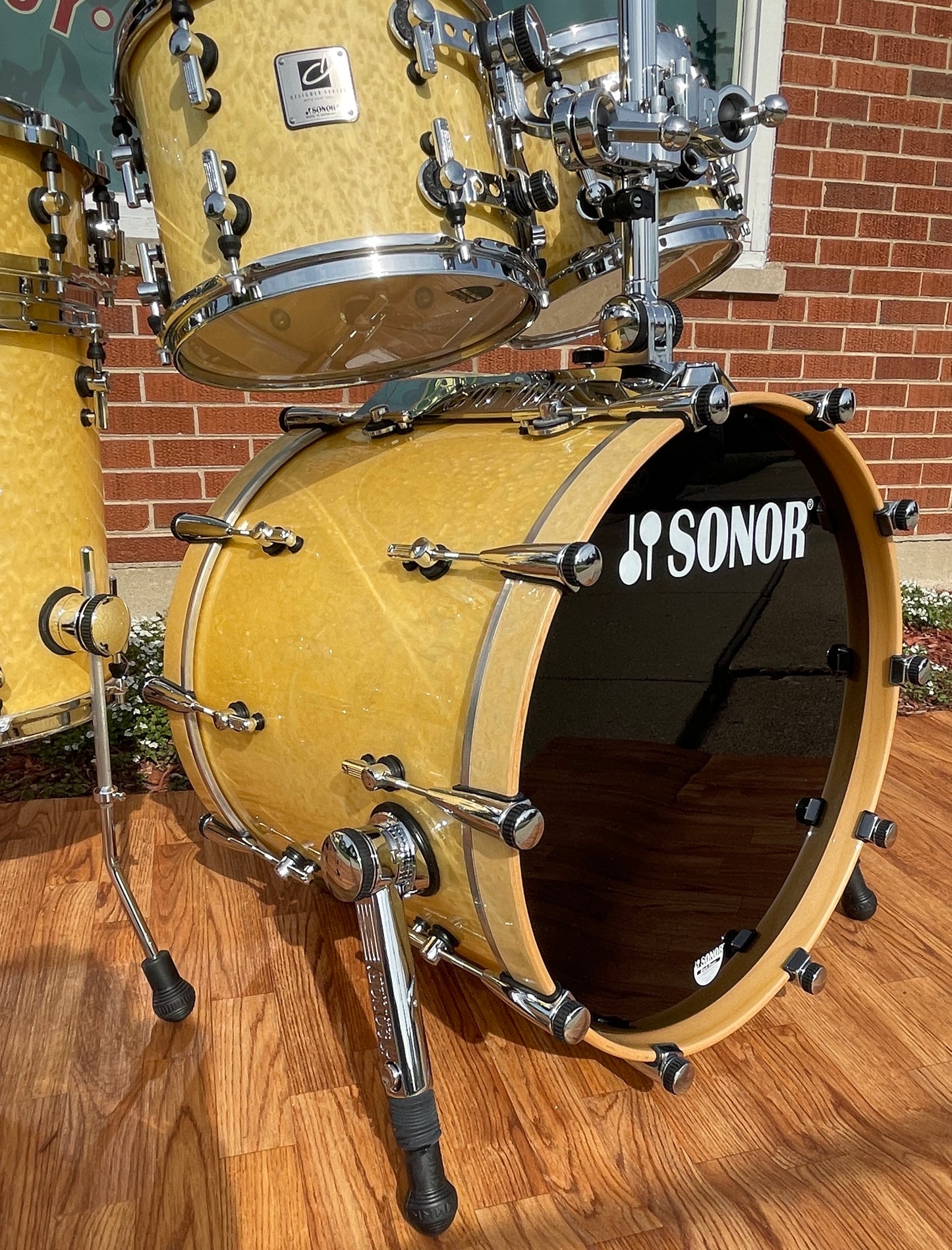 Sonor Designer Series Drum Set Birdseye Maple Light NOS 22/10/12/14/16/5x14