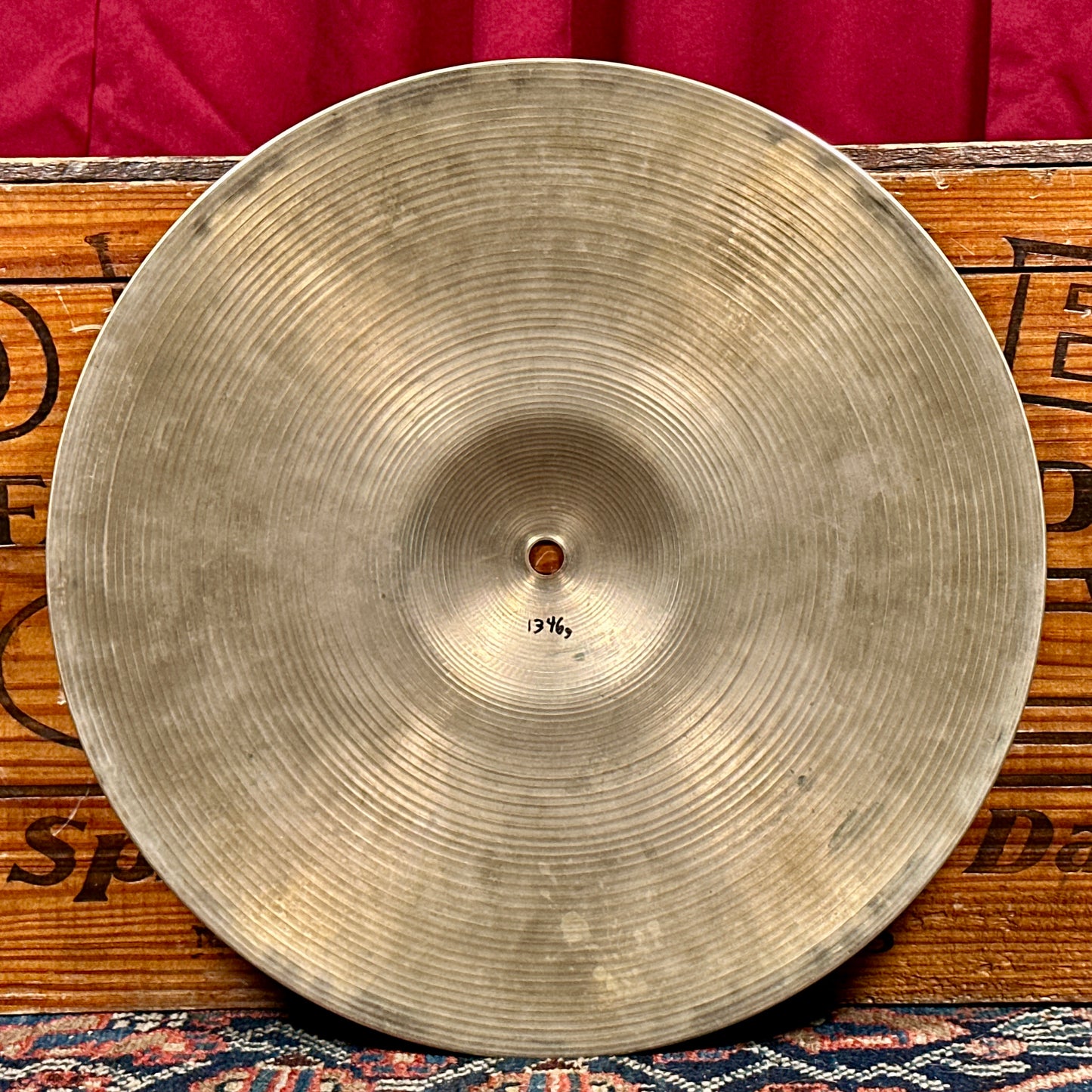 14" Zildjian A 1960s New Beat Hi-Hat Cymbal Pair 816g/1346g *Video*