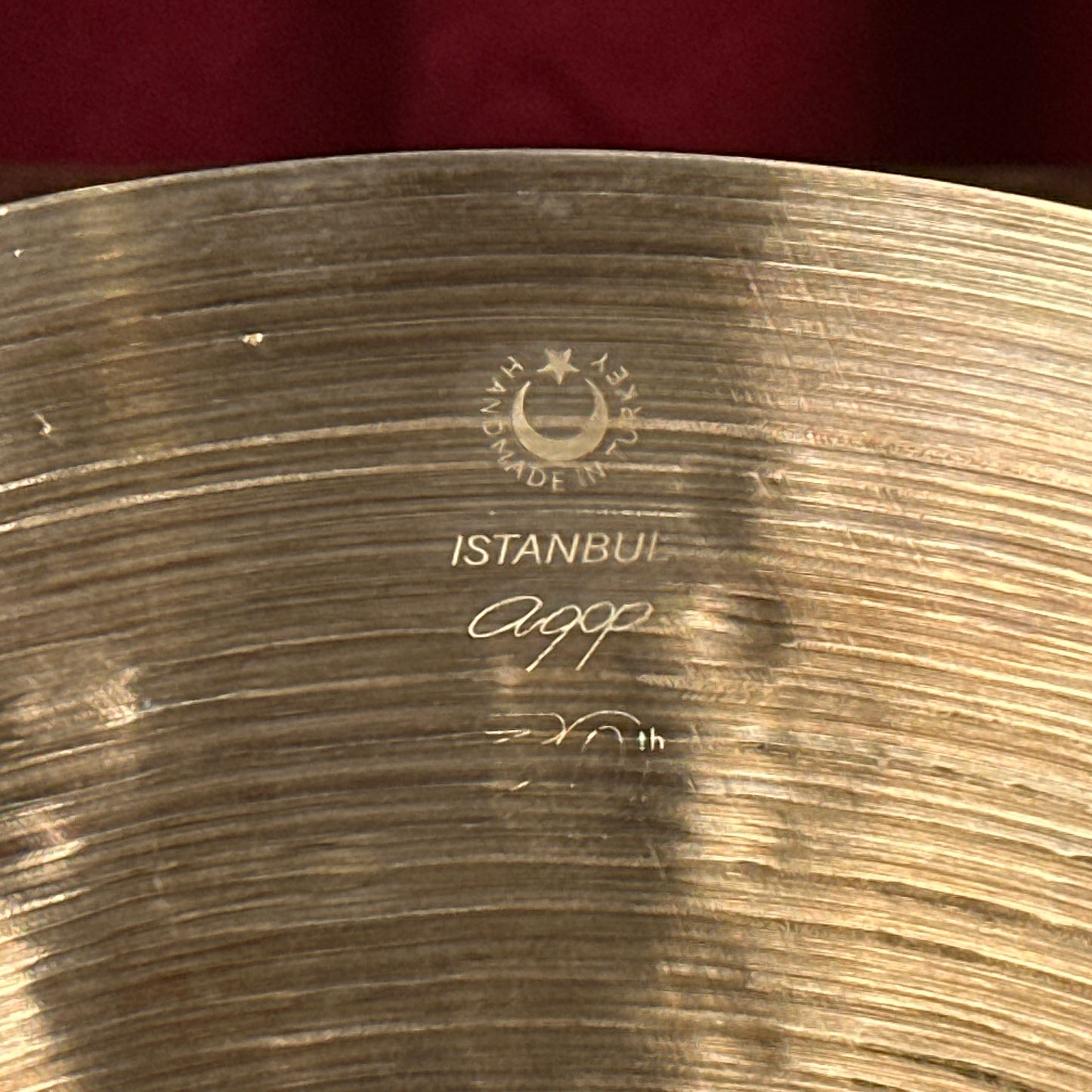 16" Istanbul Agop 30th Anniversary Hi-Hat Cymbal Pair 1132g/1290g *Video Demo*