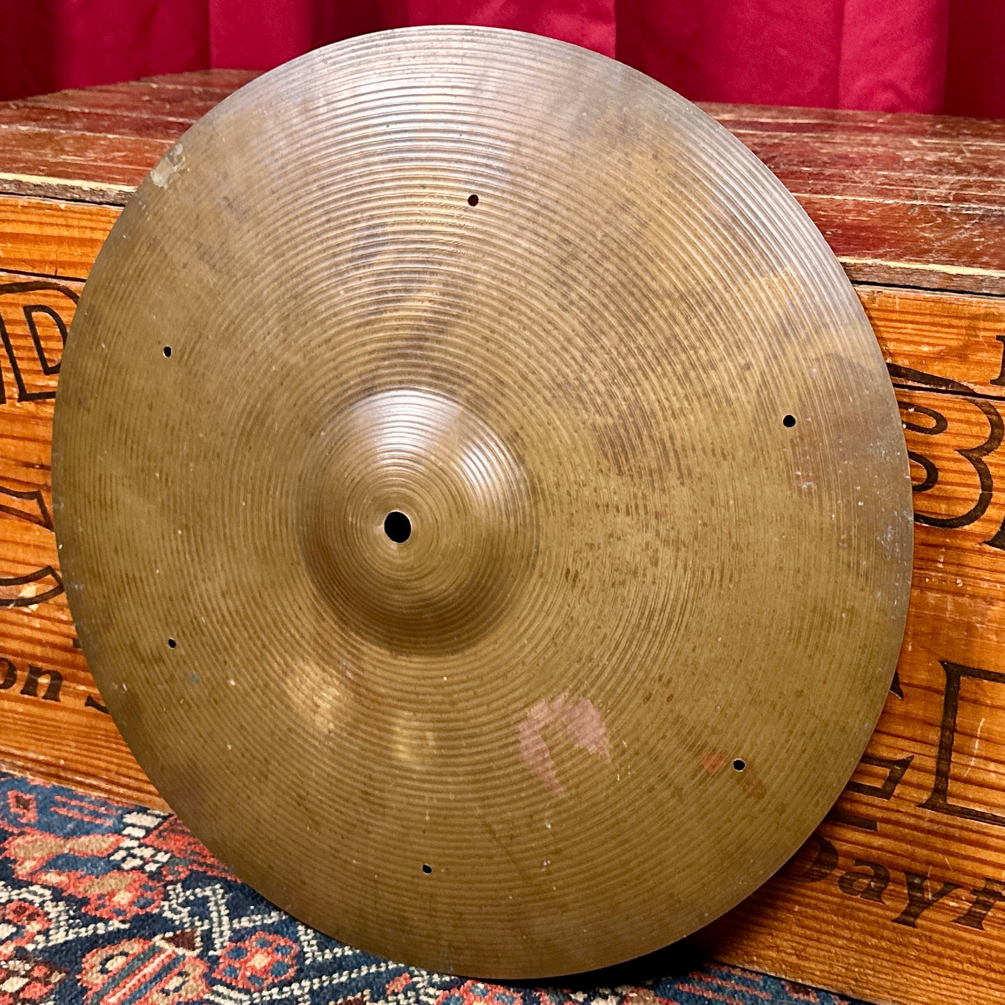 16" Paiste 1960s Ludwig Standard Crash Cymbal 762g Swiss Made *Video Demo*