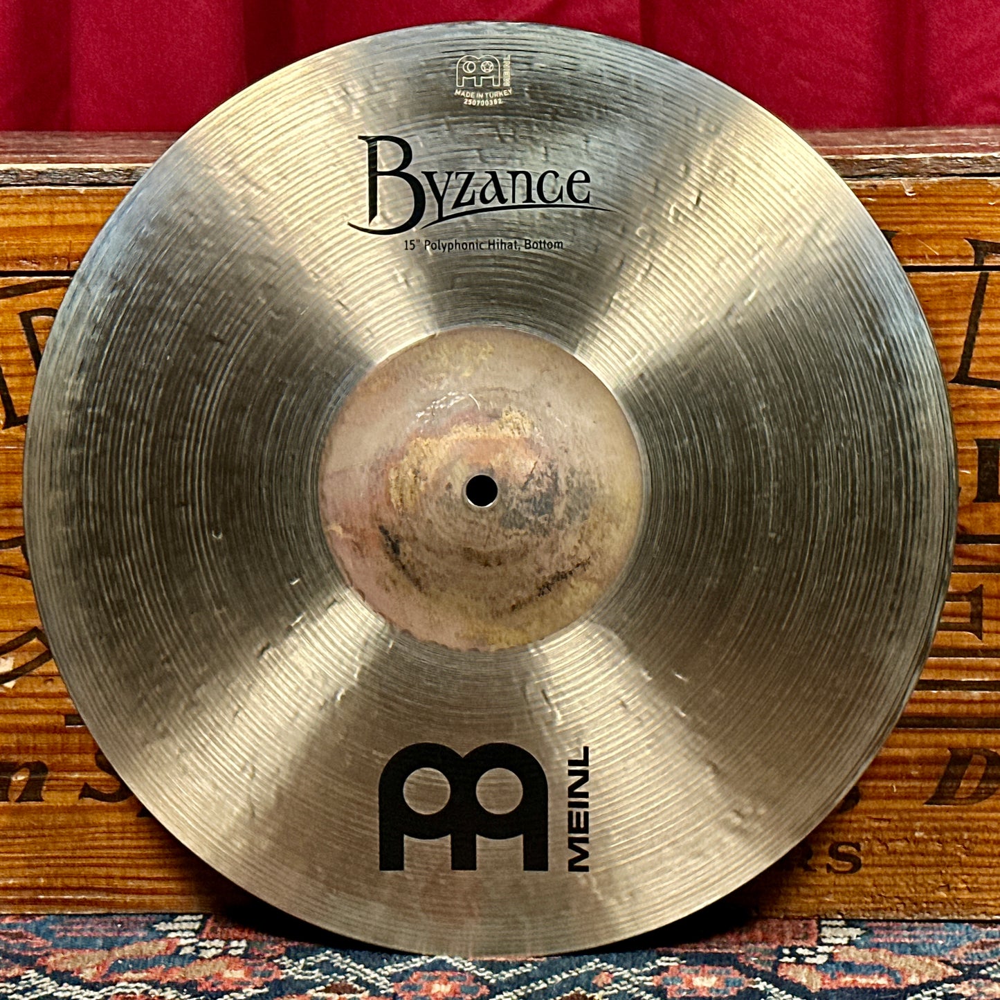 15" Meinl Byzance Jazz Thin Hi-Hat Cymbal Pair 1160g/1442g *Video*