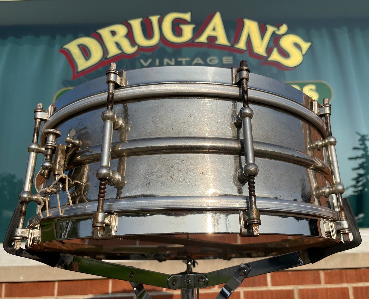 1920s Ludwig 5x14 Professional All-Around Model 10-Lug Snare Drum