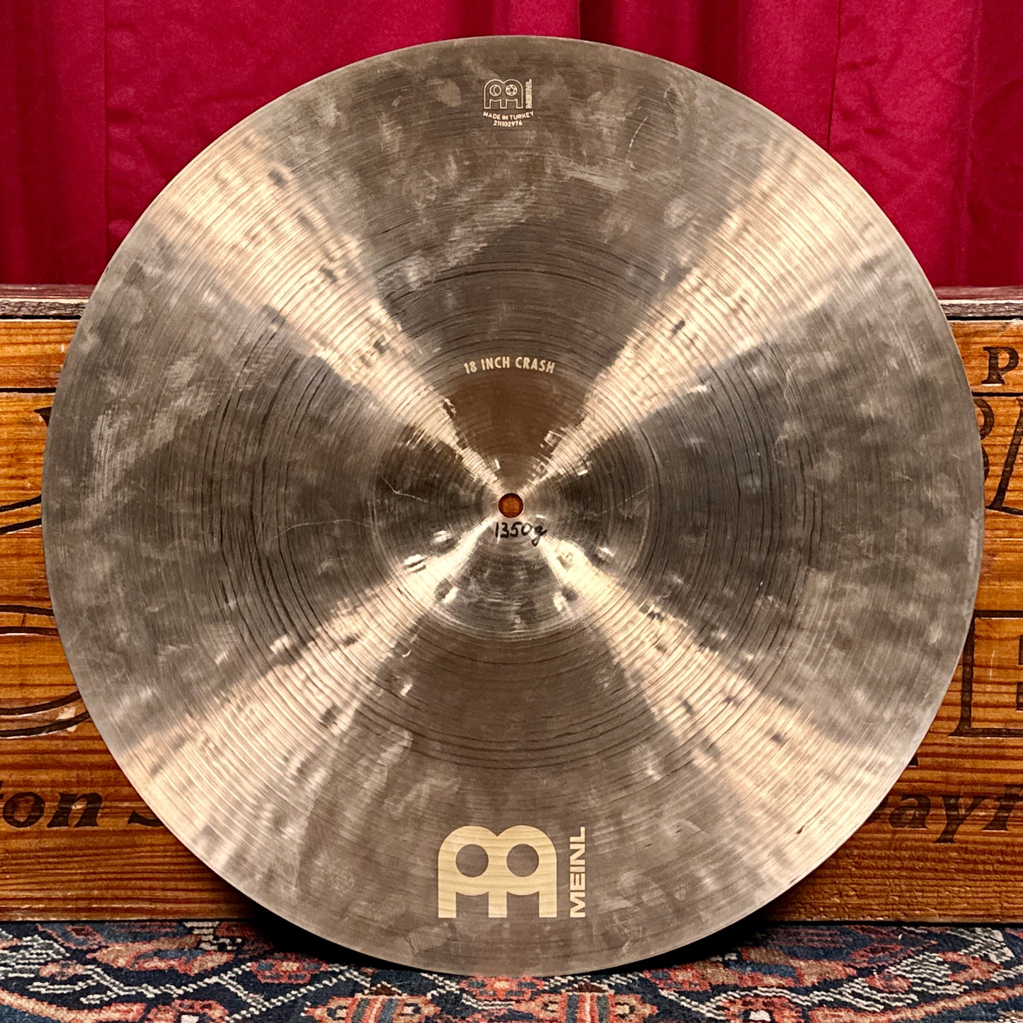 18" Meinl Byzance Foundry Reserve Crash Cymbal 1350g *Video Demo*
