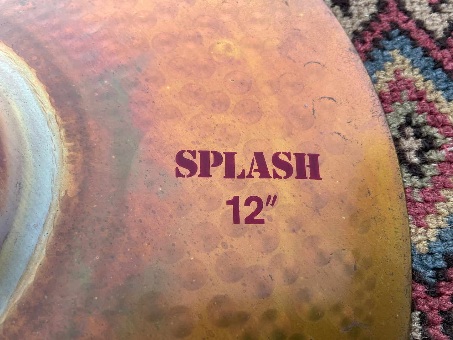 12" Paiste 1980s 3000 Rude Splash Cymbal 972g