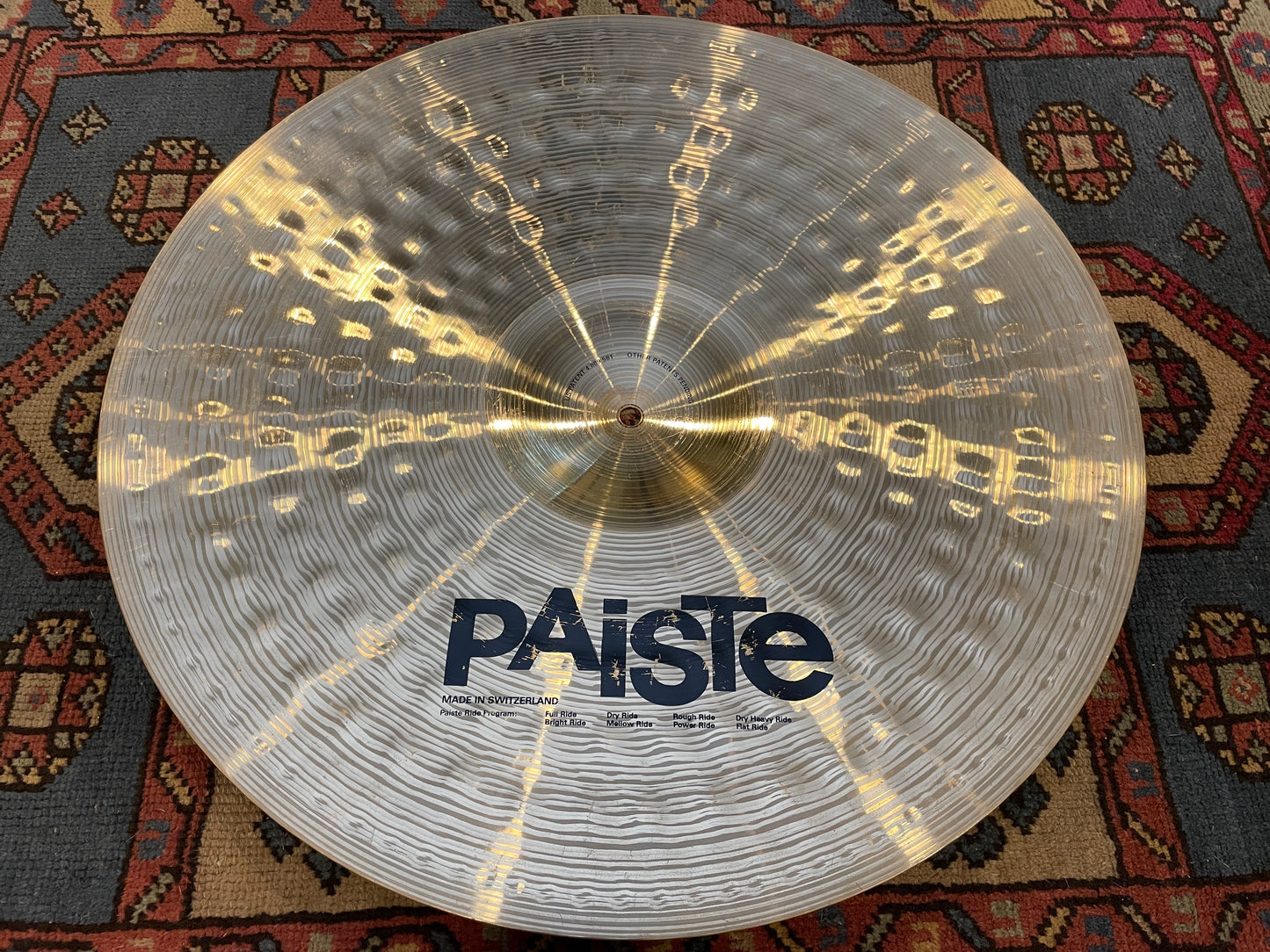 22" Paiste Signature Power Ride Cymbal 3872g