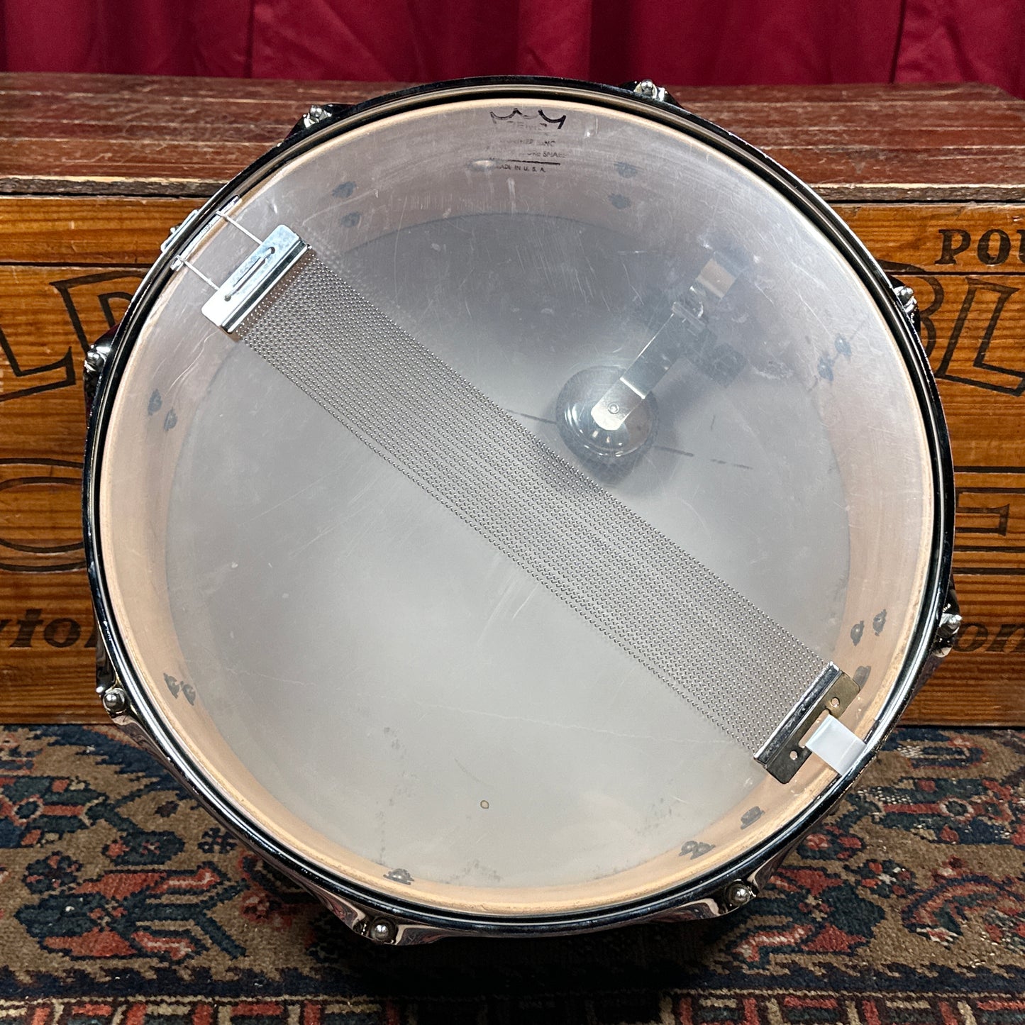 1960s Kent 5.5x14 No. 715 Snare Drum Capri Pearl