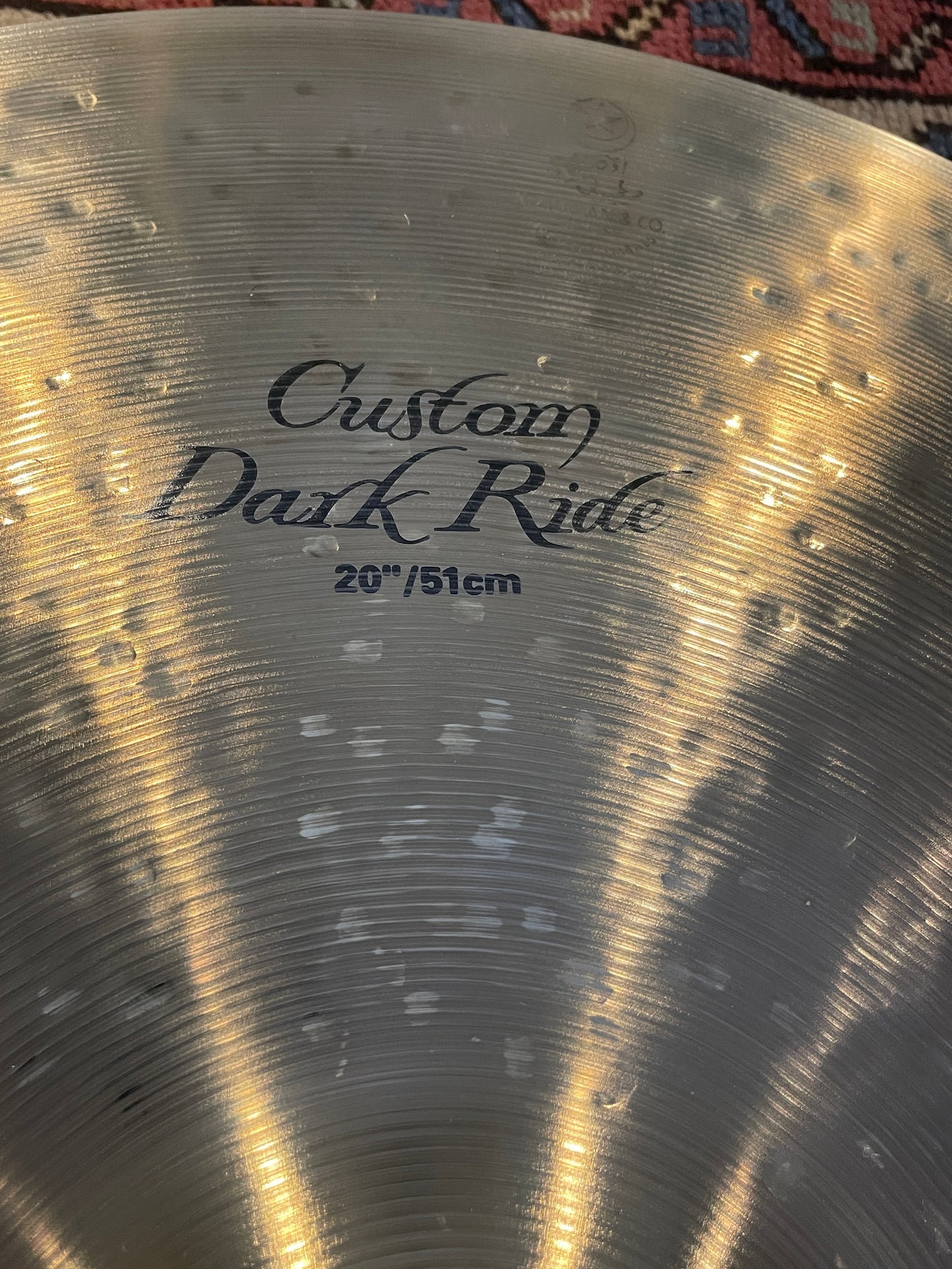 20" Zildjian K Custom Dark Ride 2138g
