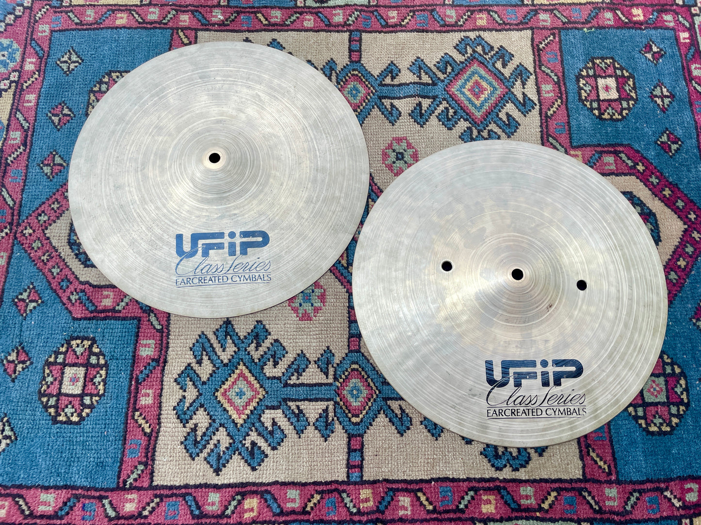 14" UFIP Class Series Hi-Hat Cymbal Pair 1102g/1304g *Video Demo*