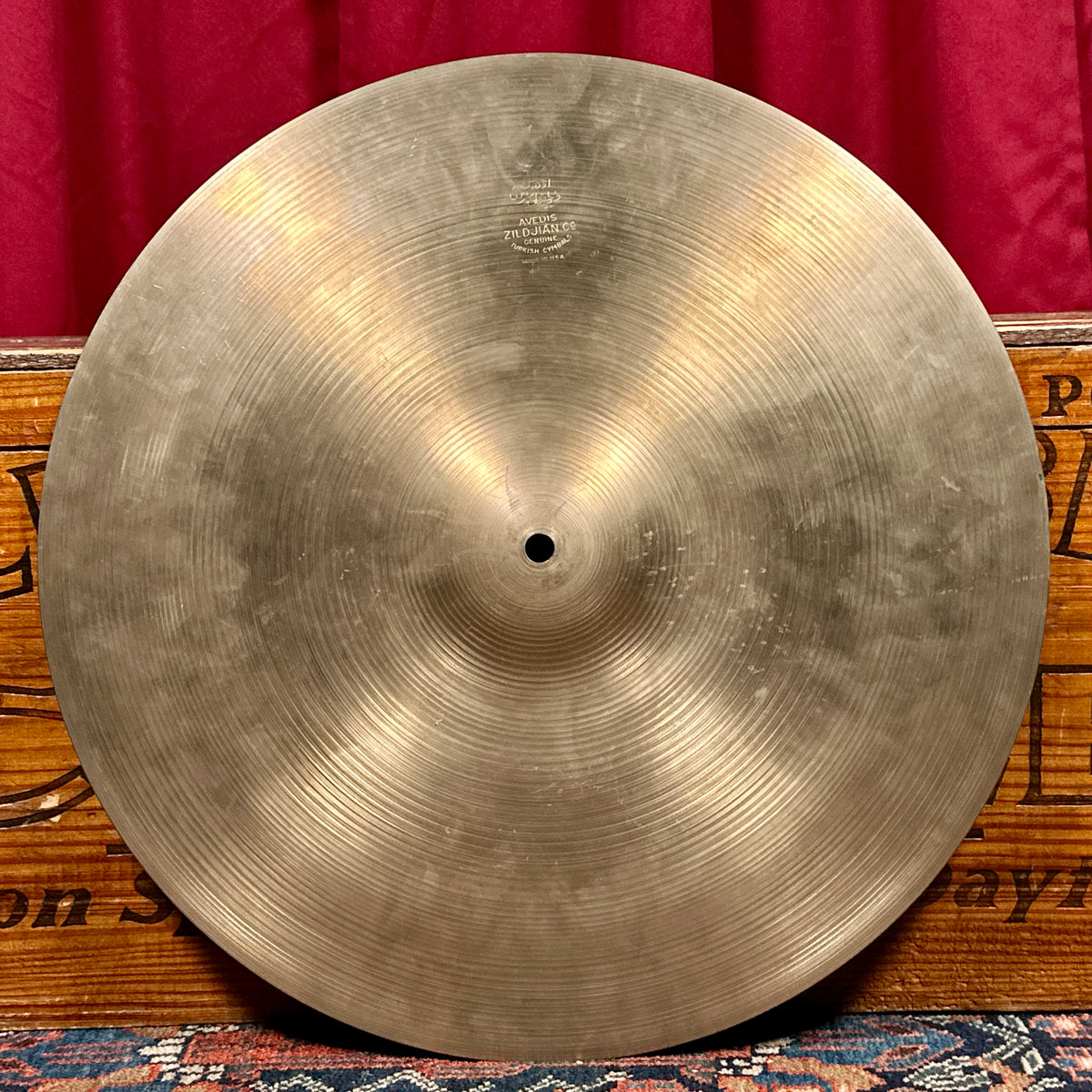 18" Zildjian A 1960s Crash Ride Cymbal 1610g *Video*