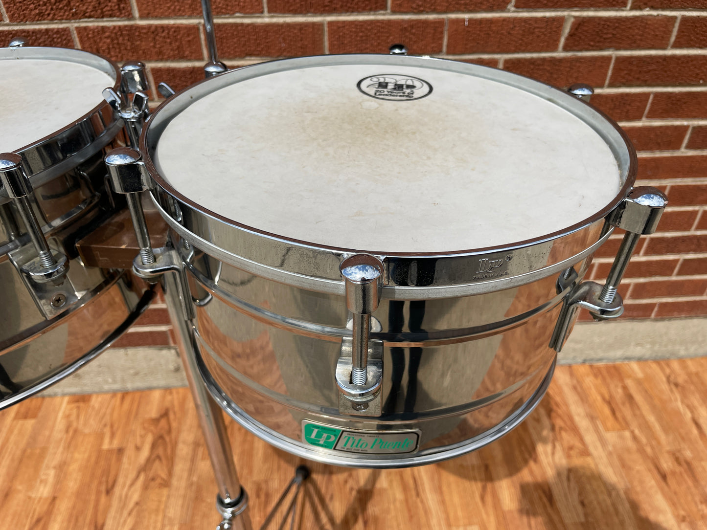 Vintage LP Tito Puente 12/13 Timbales New Jersey Green Label Latin Percussion