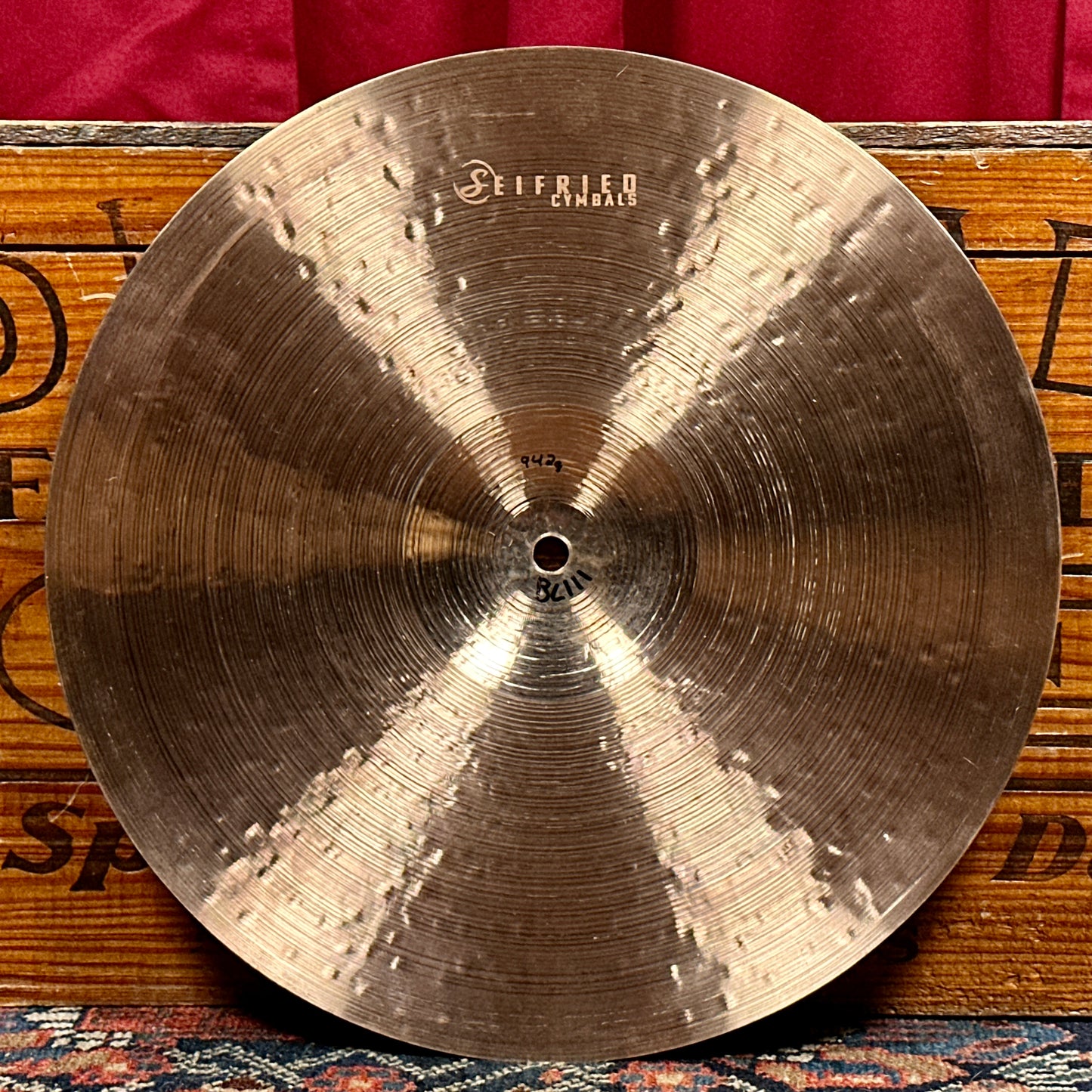 14" Seifried Original B10 Hi-Hat Cymbal Pair 784g/942g *Video*
