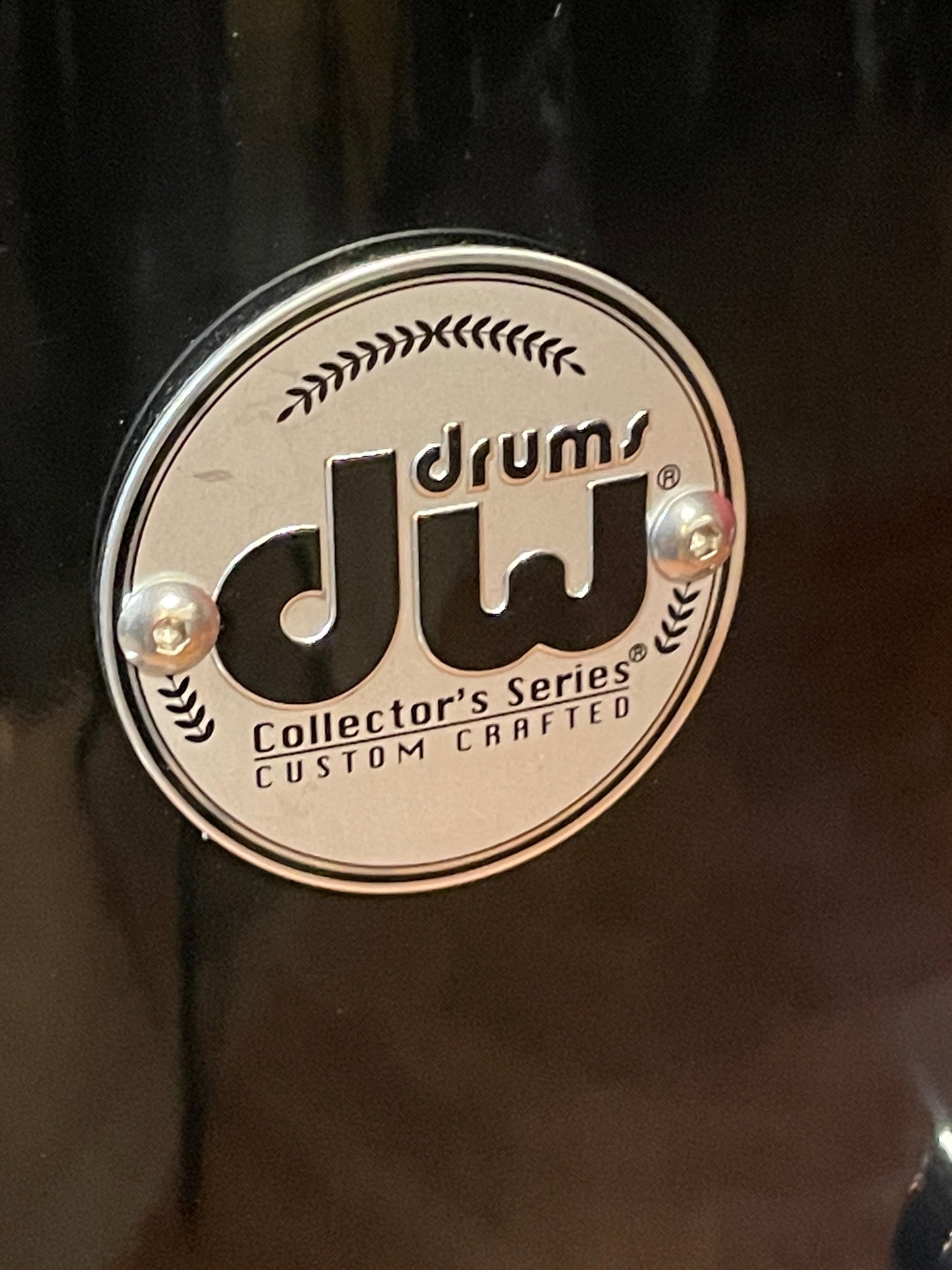 DW Collectors Maple 12x14 Floor Tom Drum Piano Black X-Shell Drum Workshop