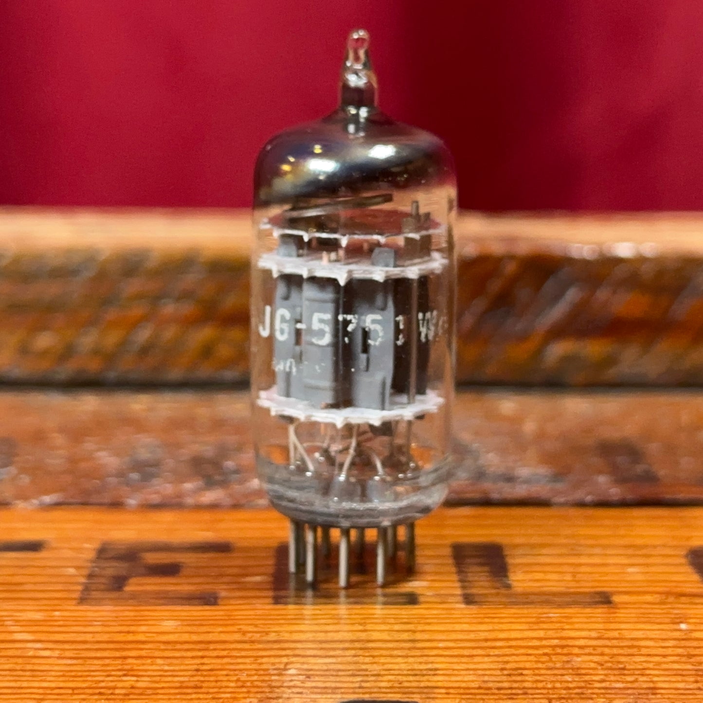 Vintage GE JG-5751WA Preamp Tube 5751 5751WA Valve General Electric #261