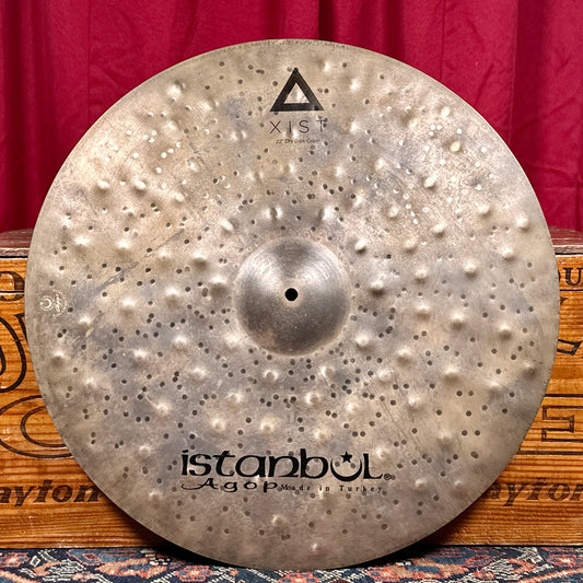 22" Istanbul Agop Xist Dry Dark Crash Cymbal 1728g *Video Demo*