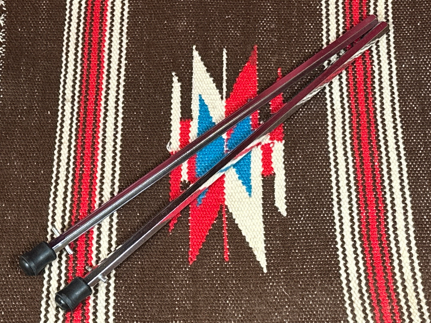 1960s Rogers 14" Internal Disappearing Spurs Bass Drum Legs No. 340