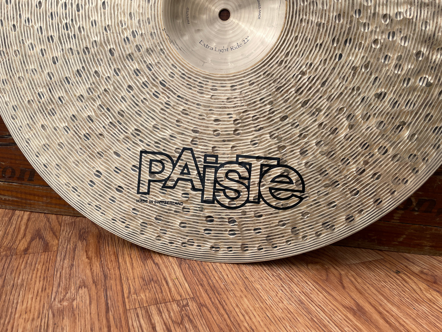 22" Paiste Signature Traditional Extra Light Ride Cymbal 2238g