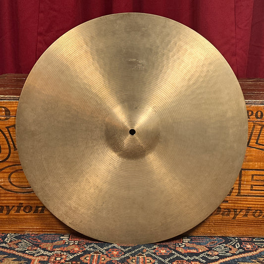 20" Paiste Formula 602 Pre-Serial 1960s Ride Cymbal 2398g *Video Demo*