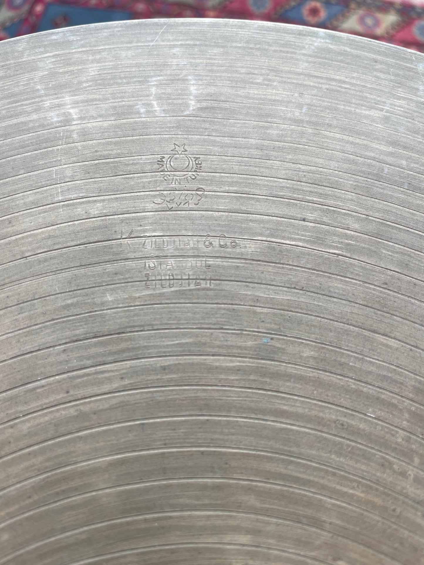 15" Istanbul K Zildjian 1960s Hi-Hat Cymbal Pair 980g/1000g *Video Demo*