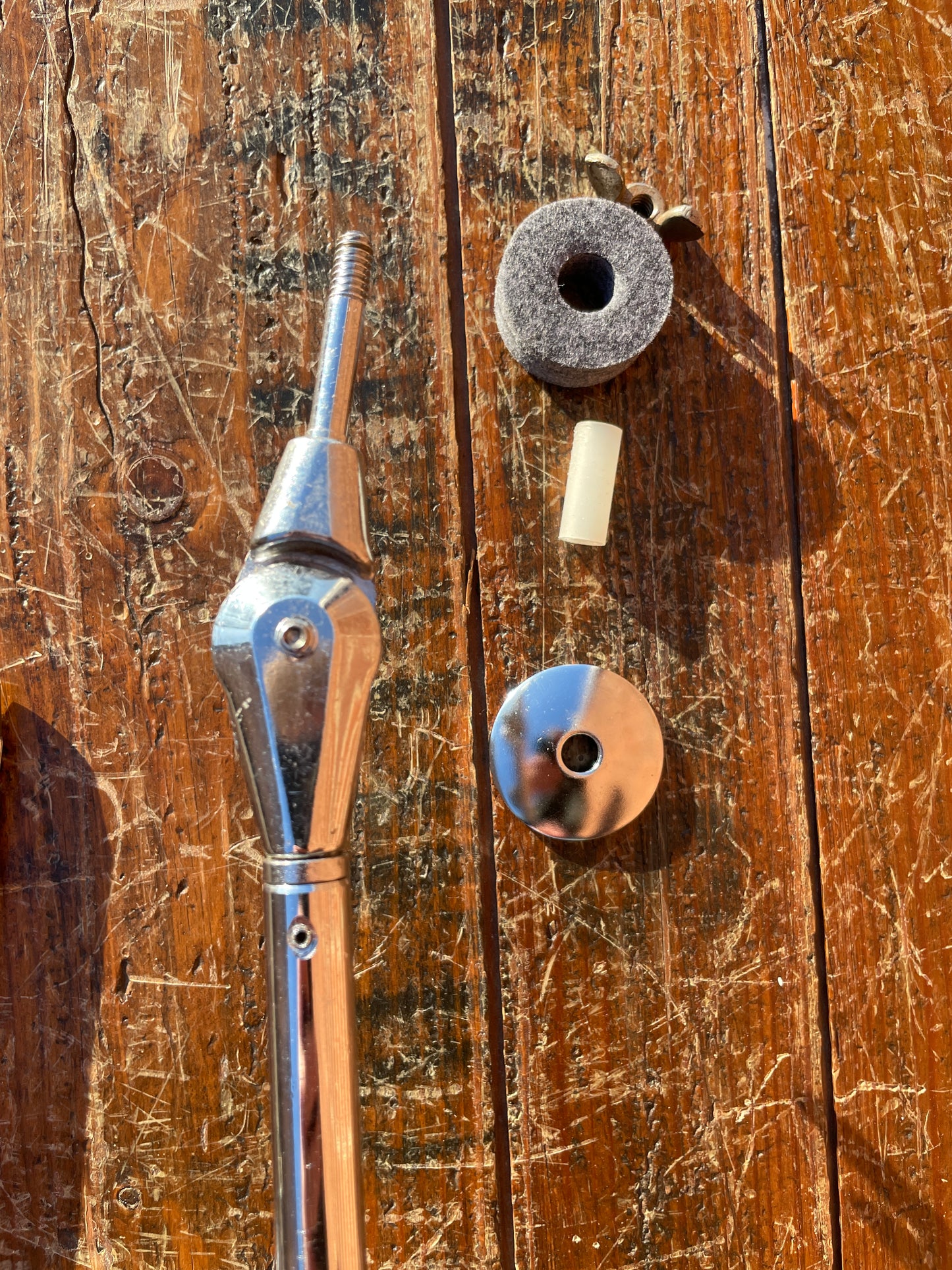 1960s Ludwig No. 1372C Telescoping L-Arm Cymbal Holder