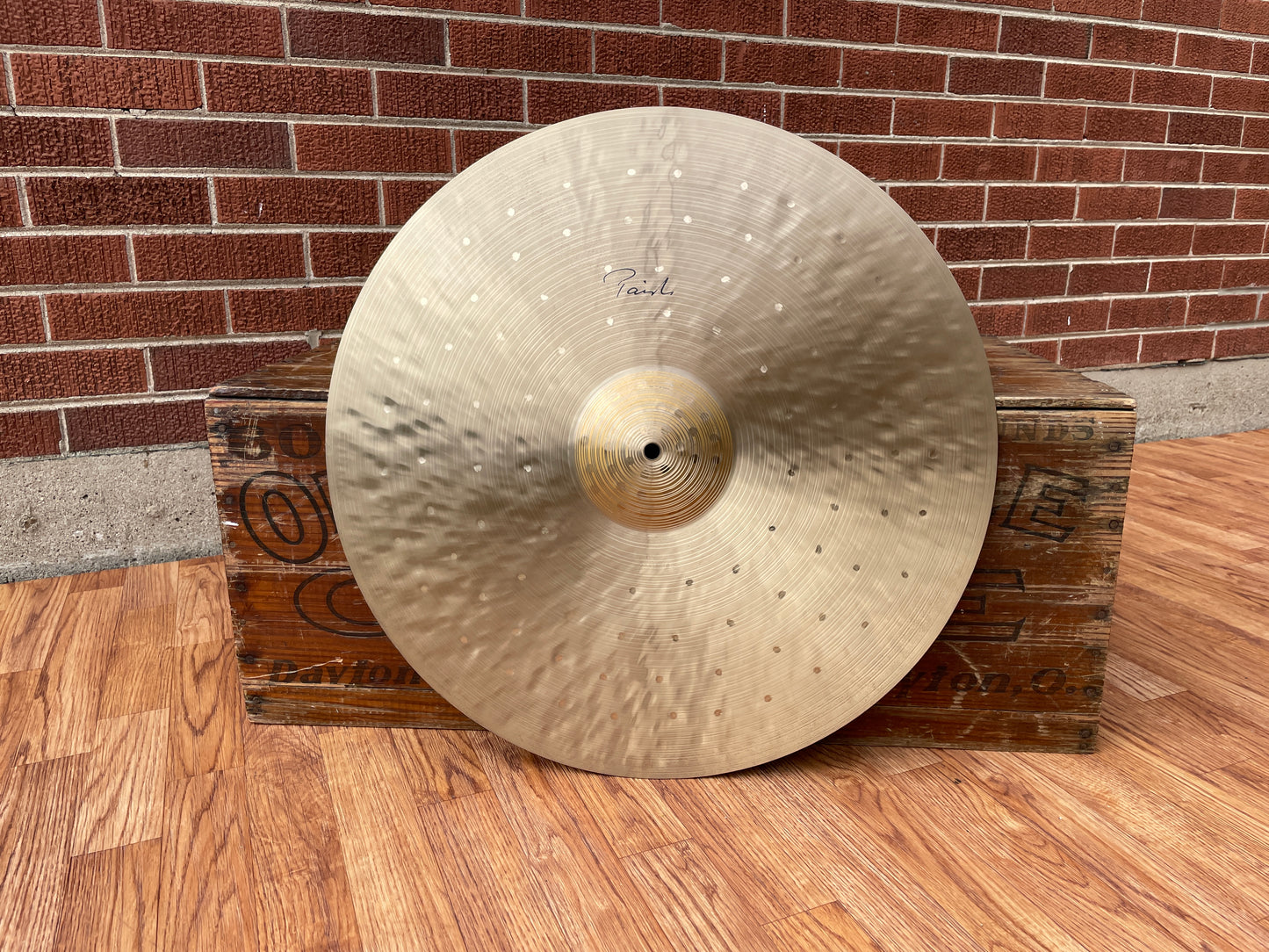 22" Paiste Signature Traditional Extra Light Ride Cymbal 2238g