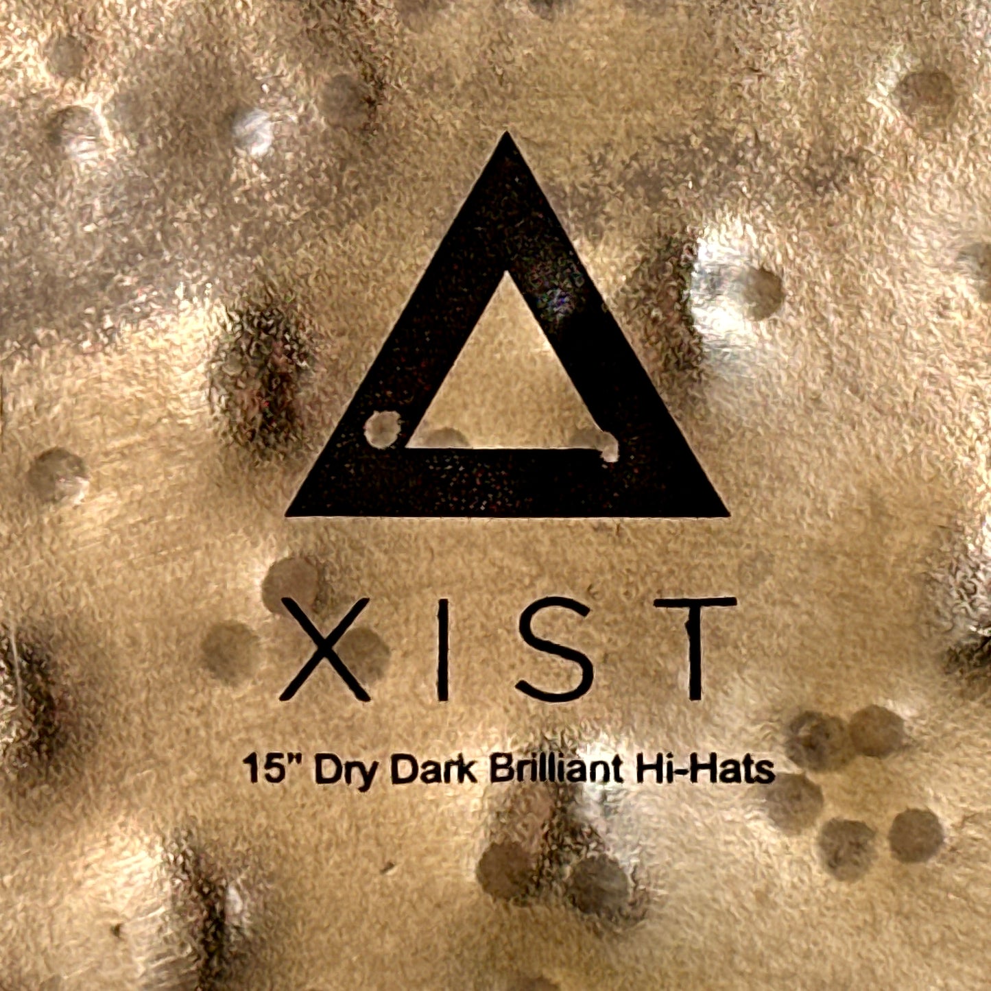 15" Istanbul Agop Xist Dry Dark Brilliant Hi-Hat Cymbal Pair 706g/1126g *Video Demo*