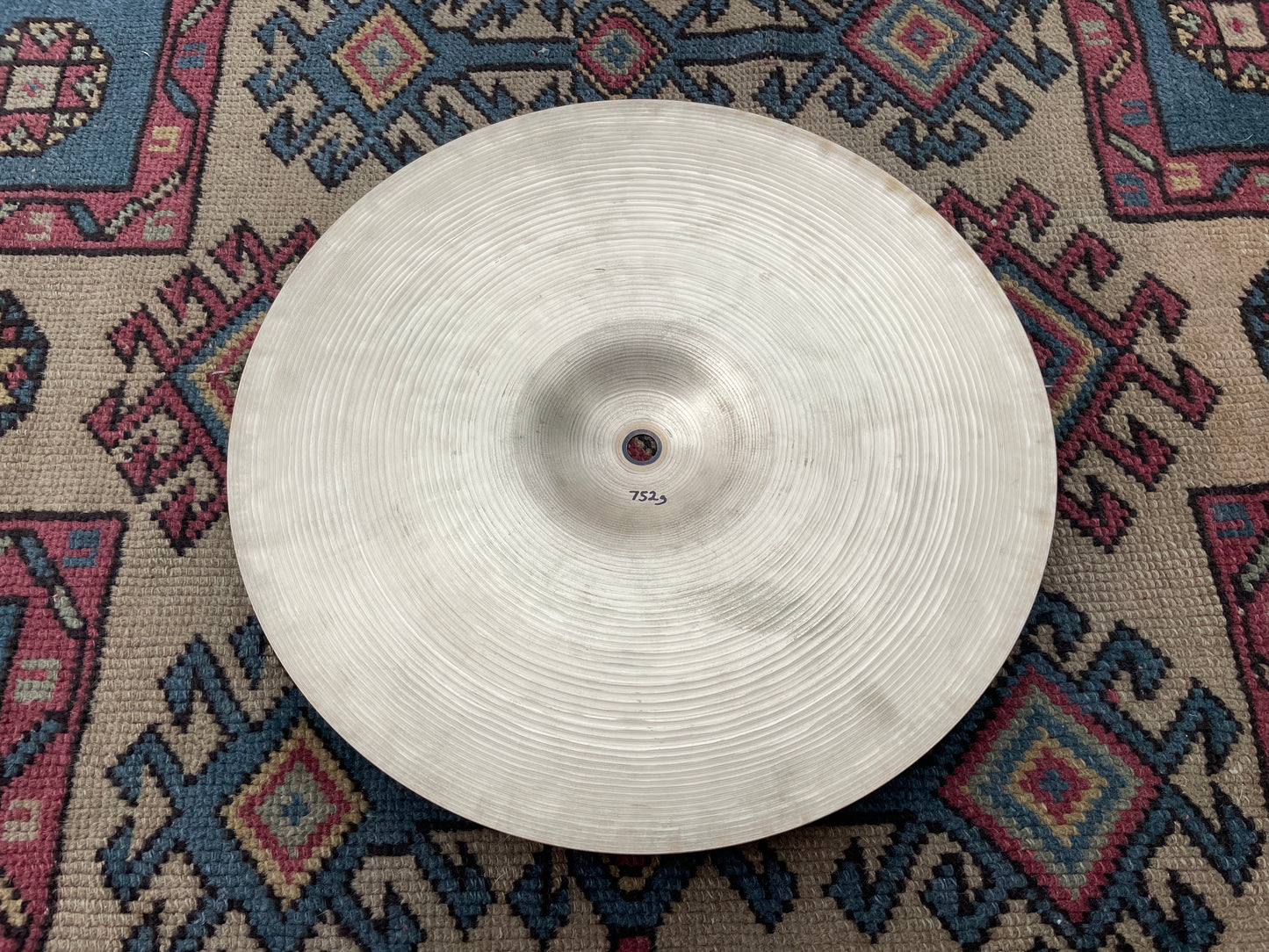 13" Zildjian K Hi-Hat Top Single 752g