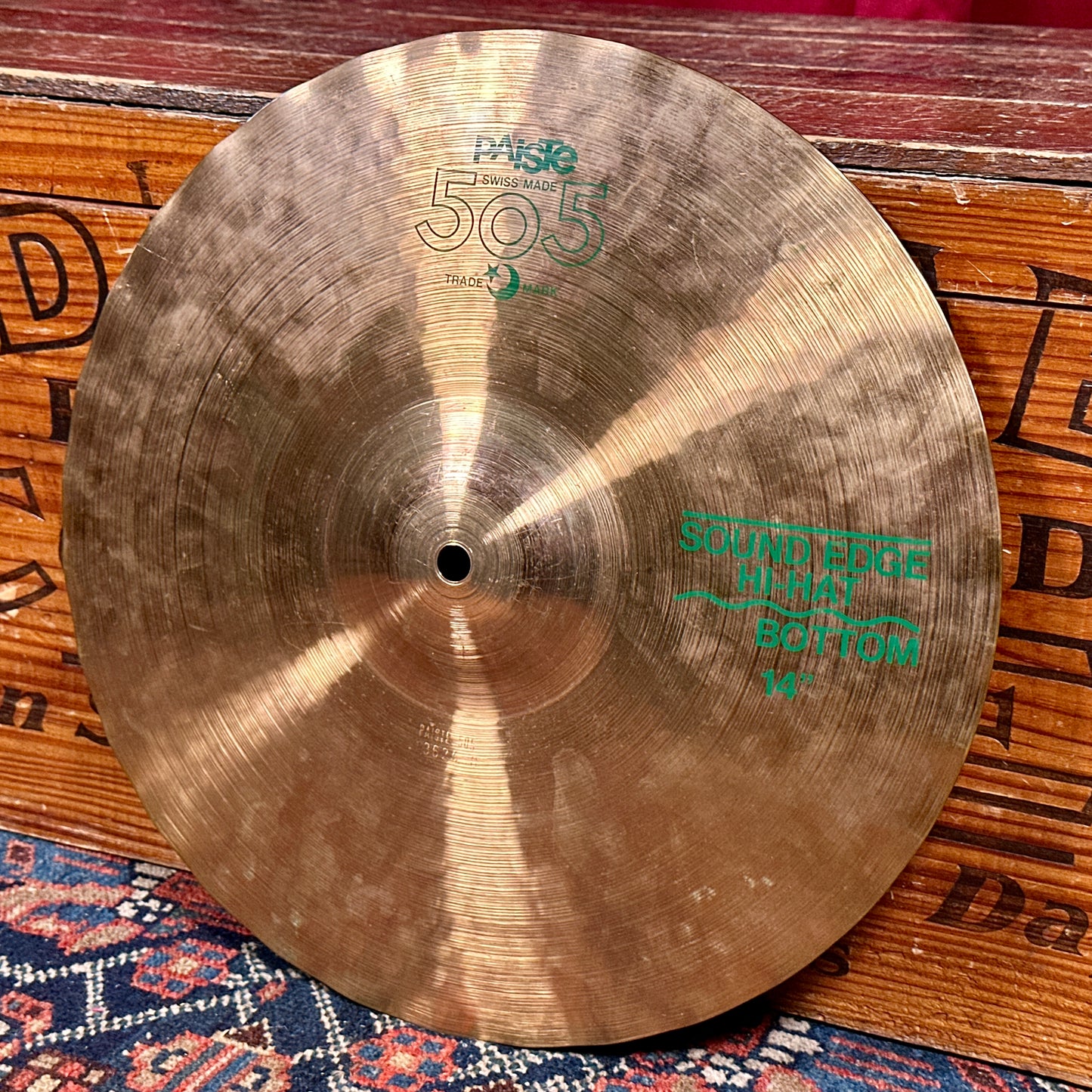 14" Paiste 505 Sound Edge Hi-Hat Cymbal Pair 952g/1022g *Video Demo*