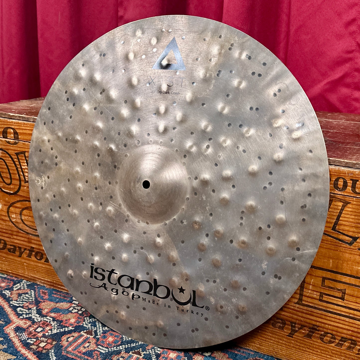 20" Istanbul Agop Xist Dry Dark Crash Cymbal 1460g *Video Demo*