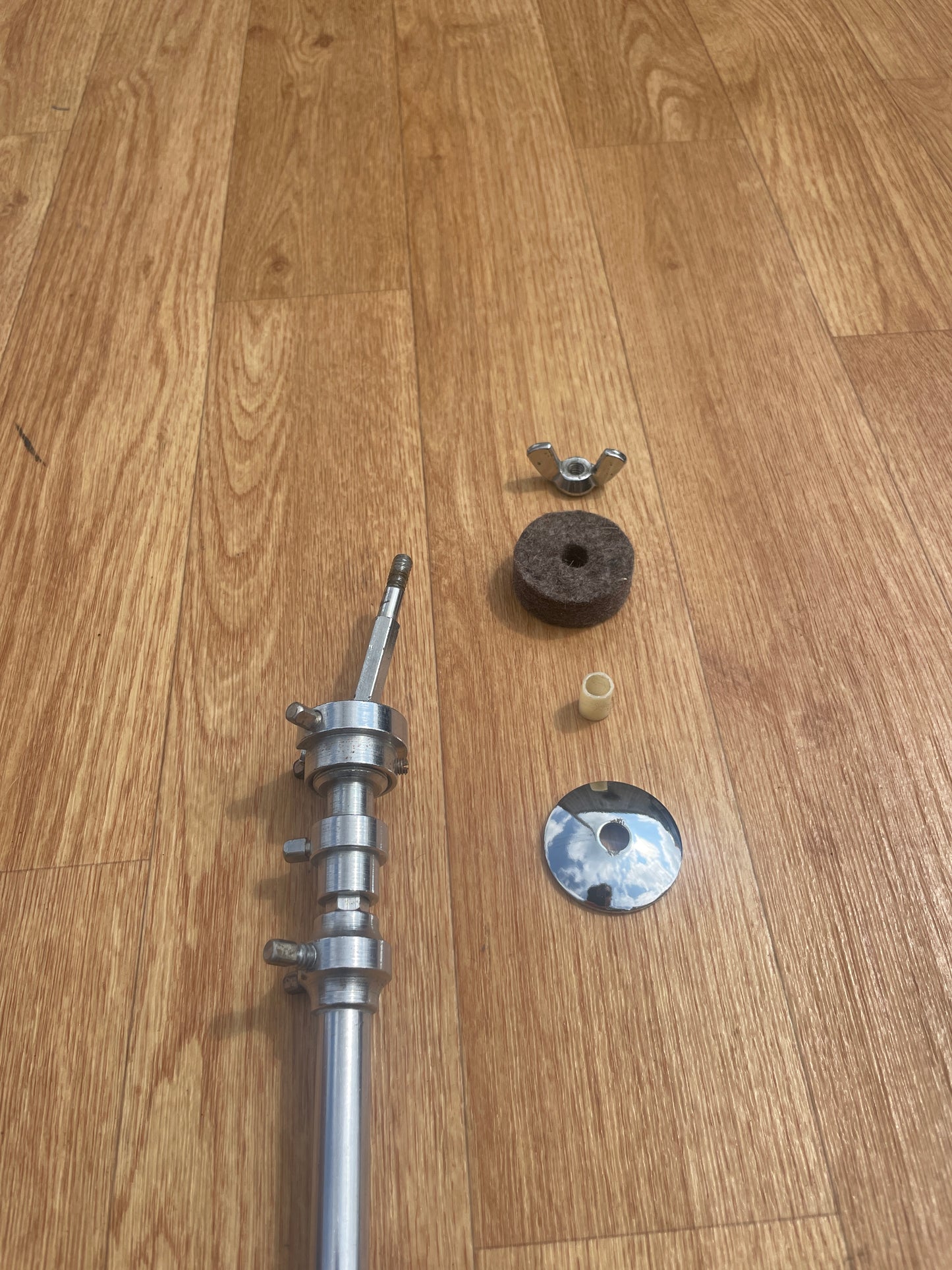 1960s Rogers No. 252R Knobby Telescoping L-Arm Cymbal Holder w/ Swiv-O-Matic Tilter