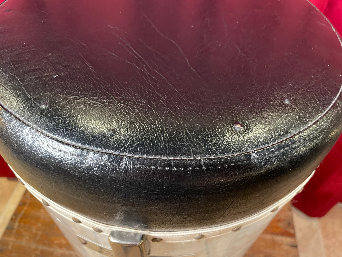 Vintage Slingerland No. 882 Pac-All Canister Drum Throne Buddy Rich