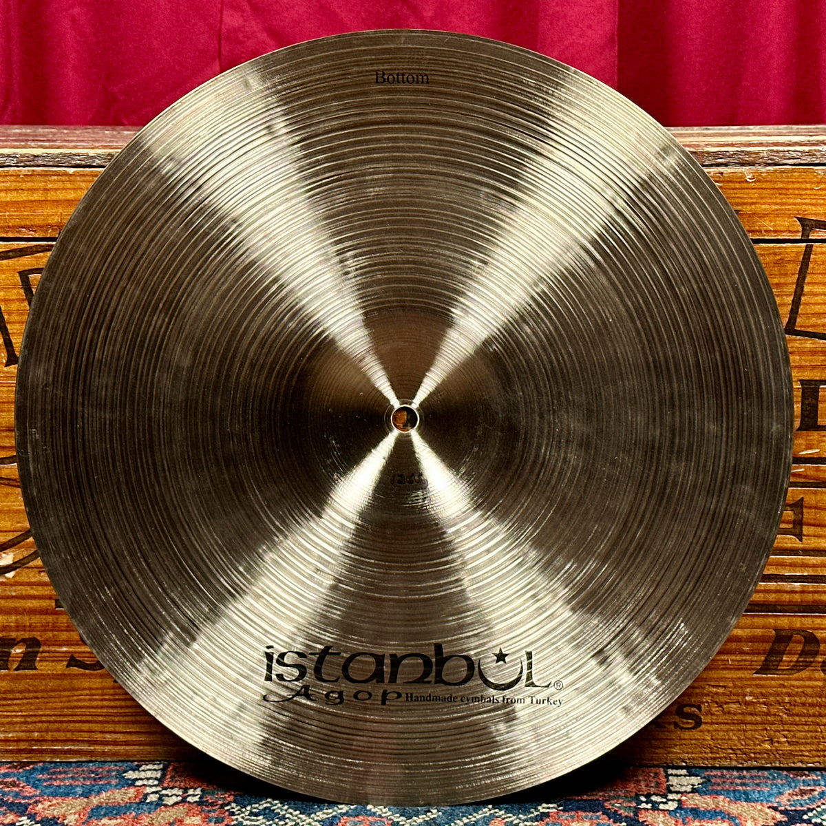 15" Istanbul Agop Traditional Dark Hi-Hat Cymbal Pair 1074g/1266g *Video*