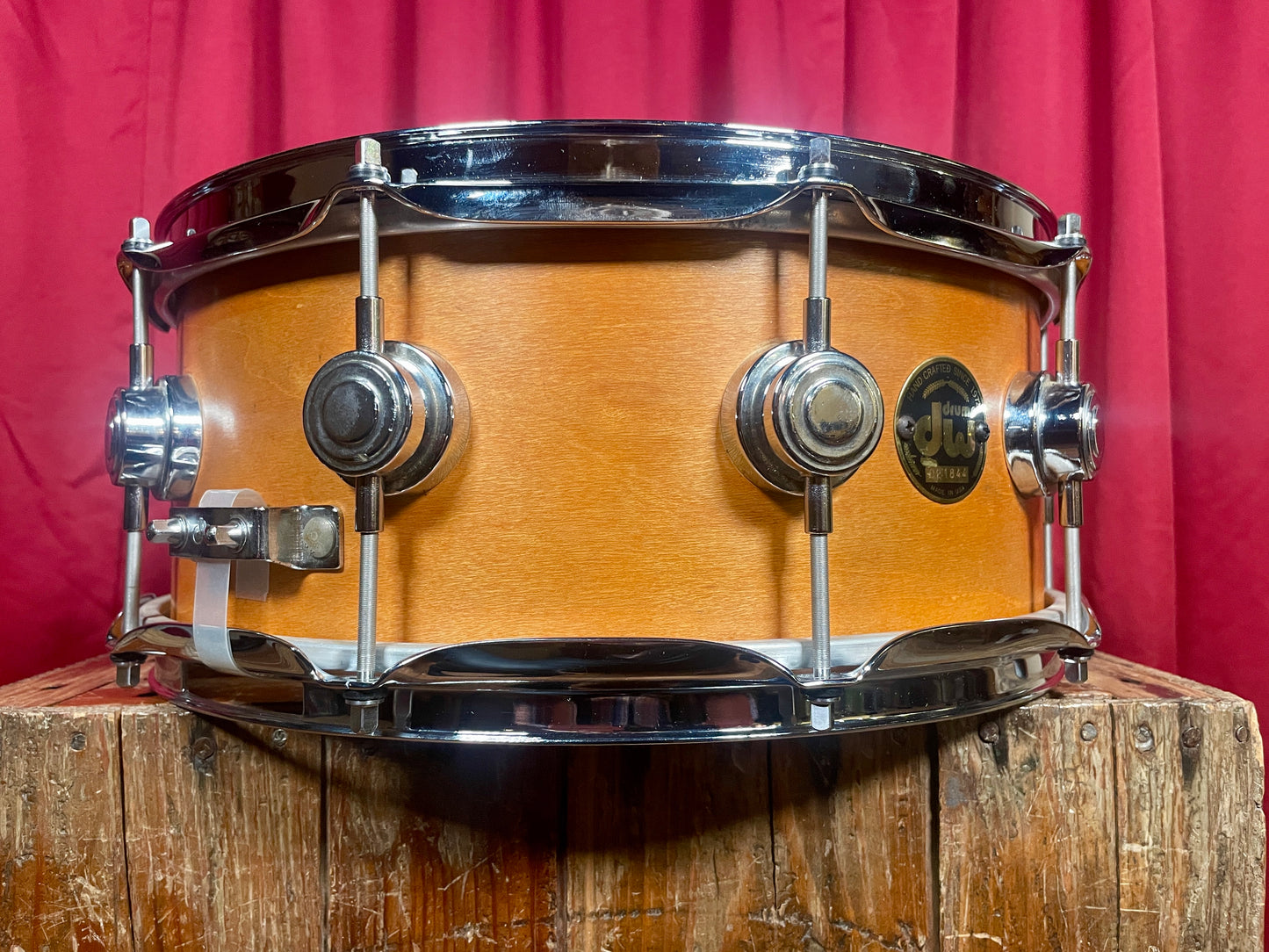 1996 DW Collector's Series 6x14 Maple Snare Drum Keller Shell