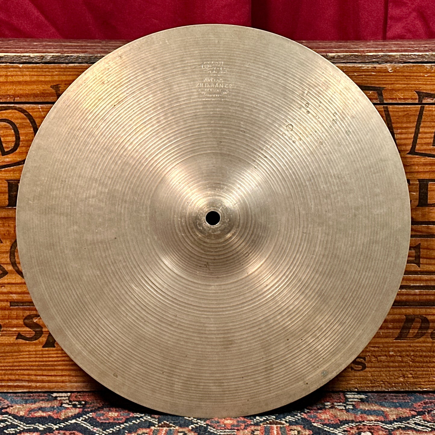 14" Zildjian A 1960 / 1970s Hi-Hat Cymbal Pair 840g/890g *Video Demo*