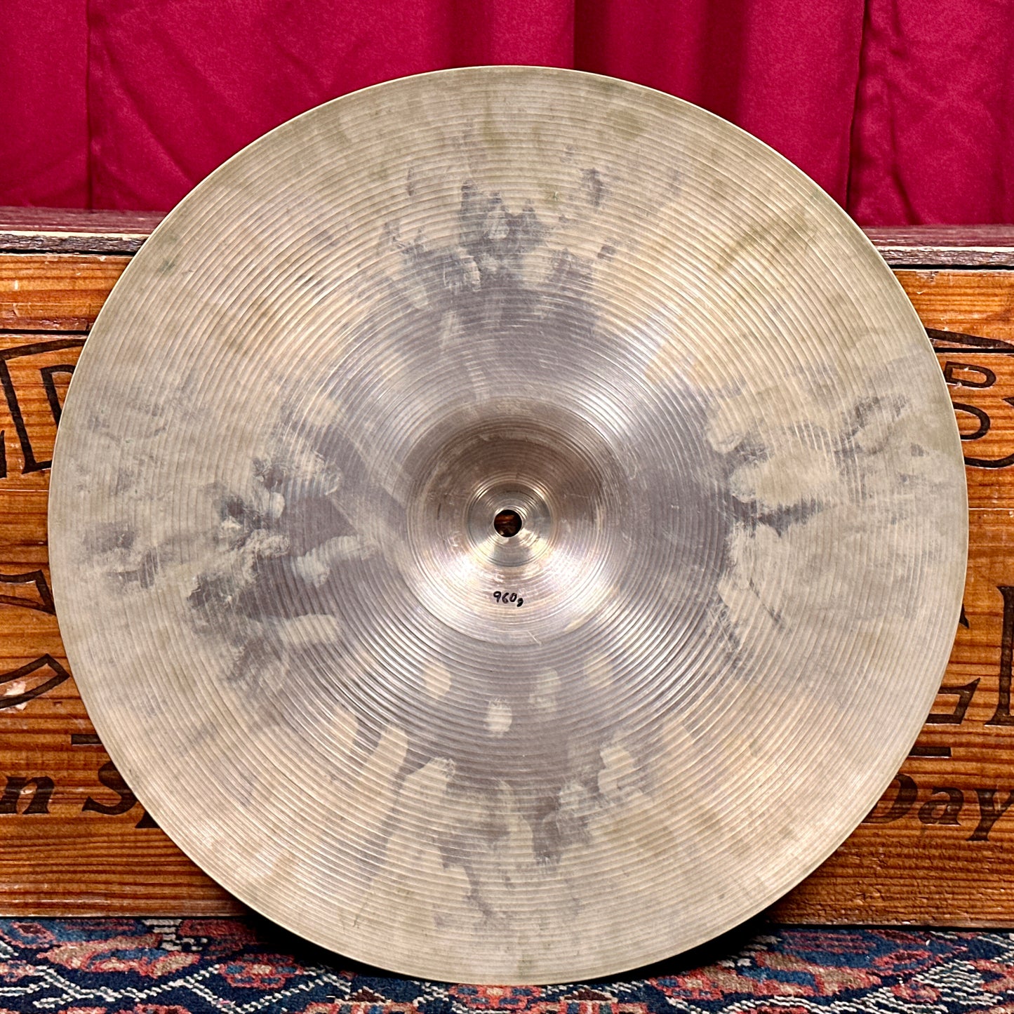16" Zildjian A 1970s Crash Cymbal 960g *Video Demo*