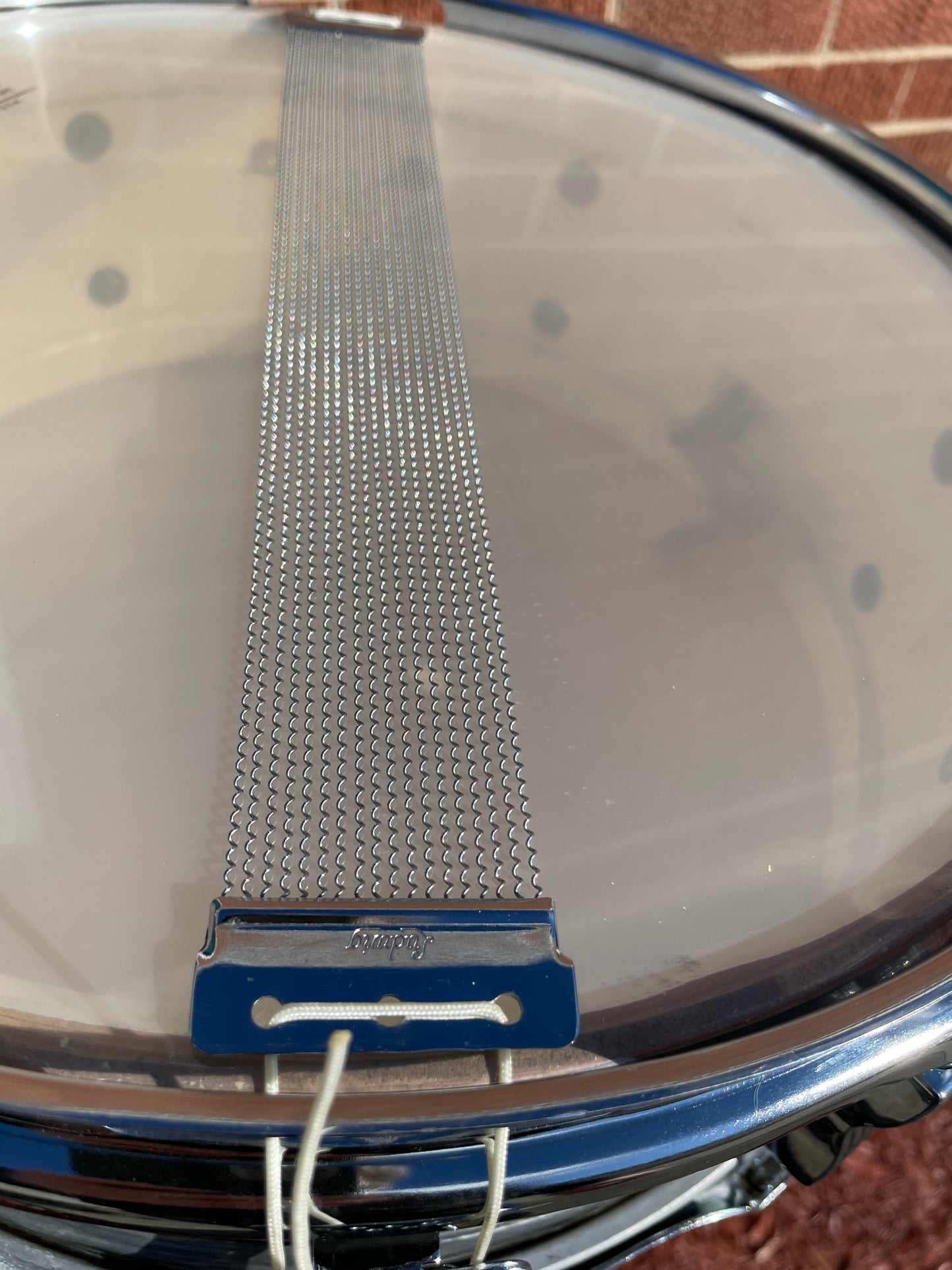 1966 Ludwig 5x14 No. 491 Pioneer Snare Drum Oyster Black Pearl Chrome