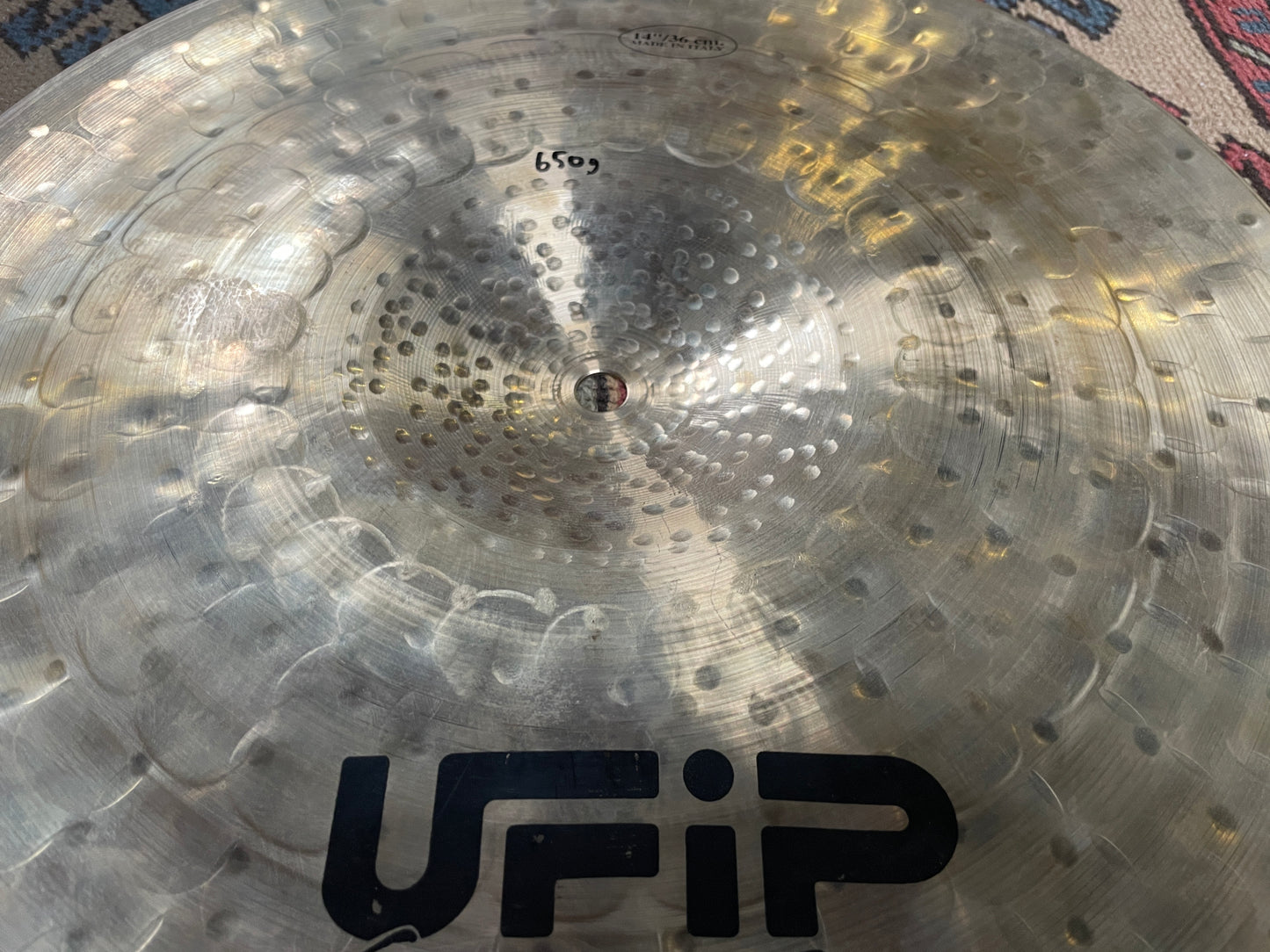 14" UFIP Experience Series Real China Cymbal 650g *Video Demo*