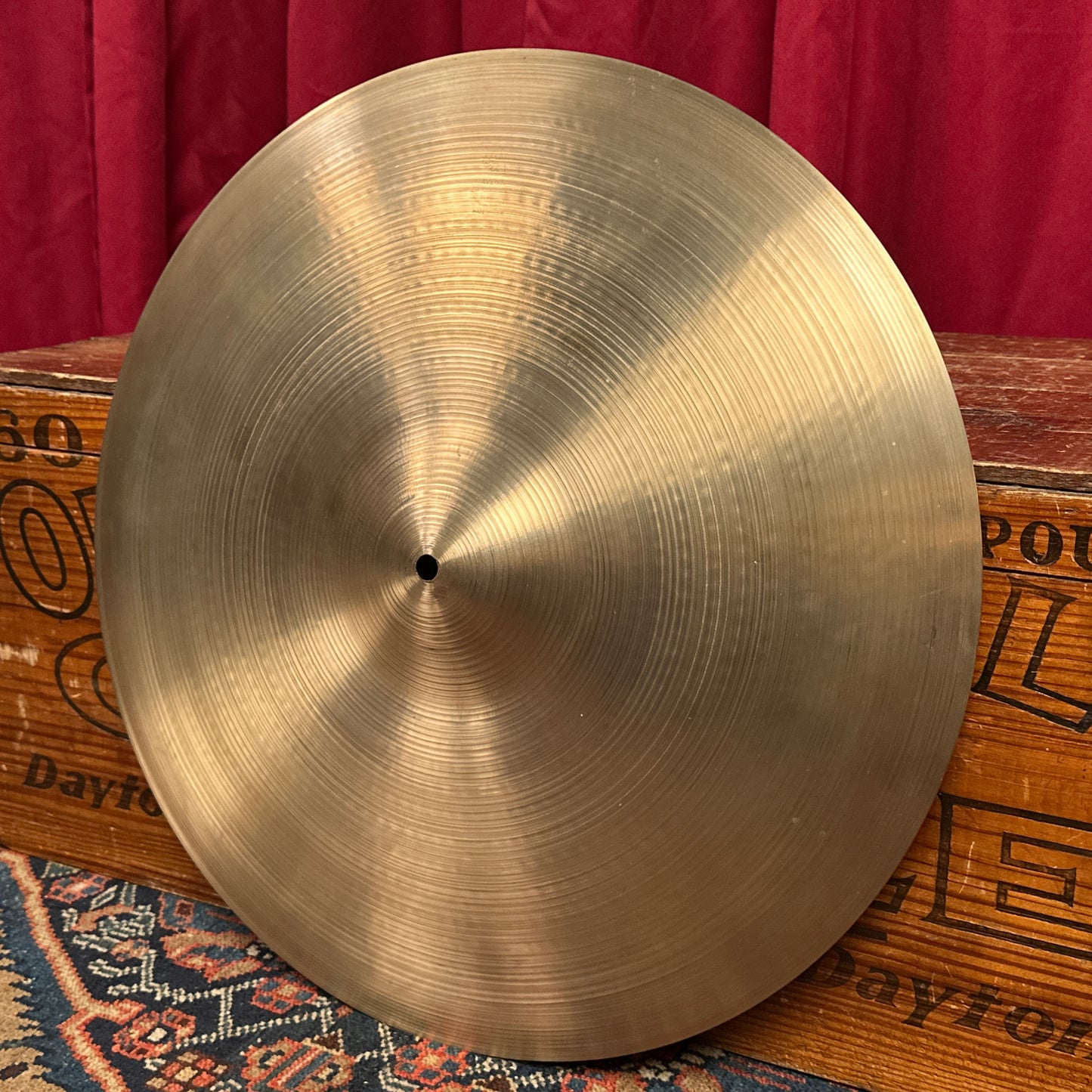 20" Zildjian A 1970s Ride Cymbal 2544g Hollow Logo *Video Demo*
