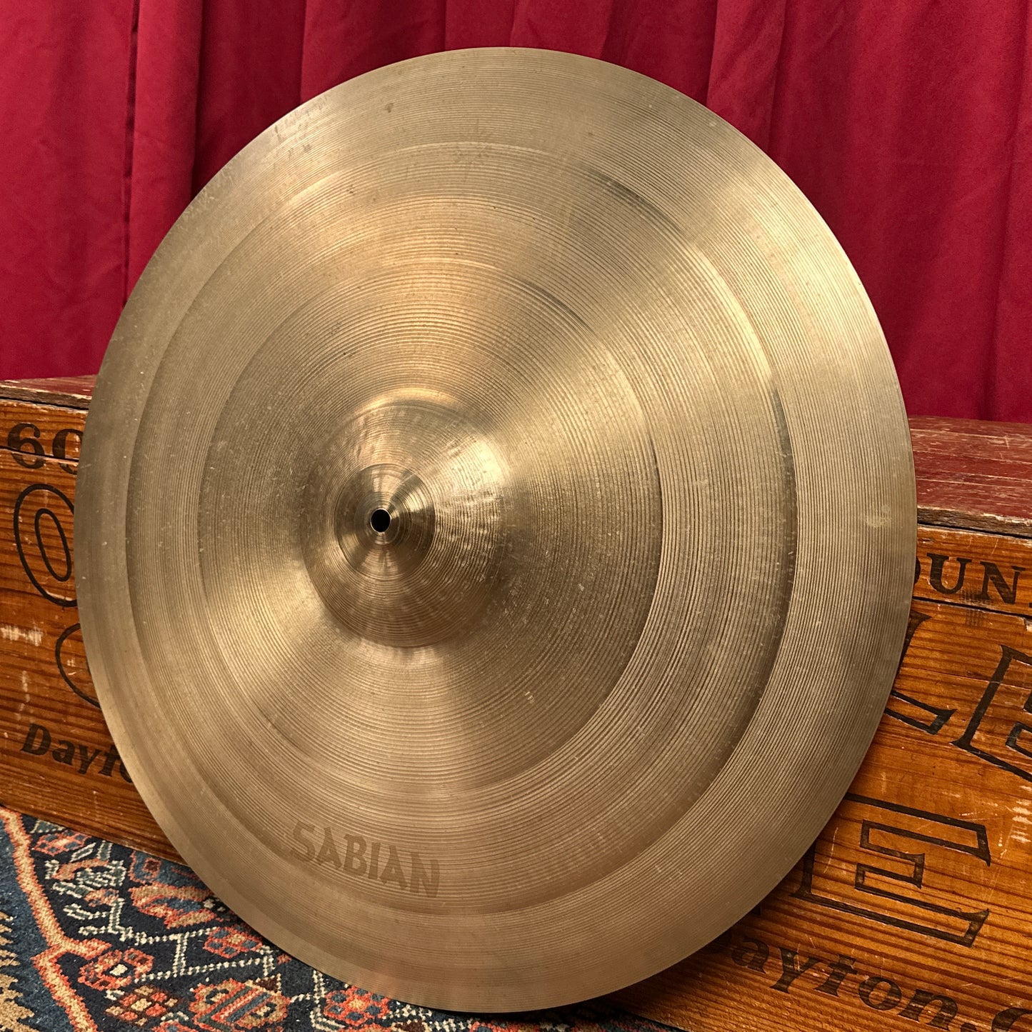 22" Sabian Paragon Neil Peart Ride Cymbal 3682g *Video Demo*