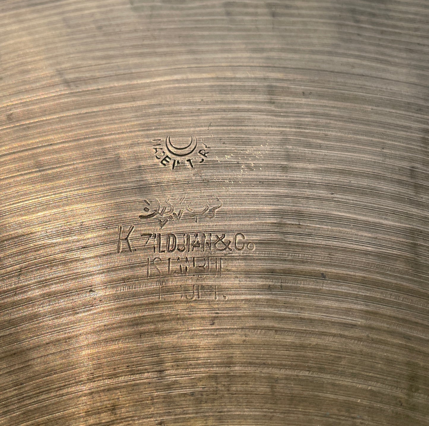 Vintage 20" K. Zildjian Istanbul Ride Cymbal 2796g *Video Demo*