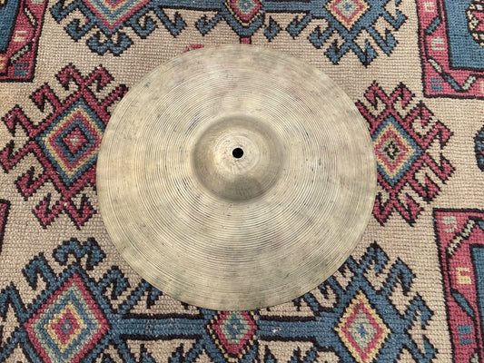 12" Vintage 1940s-1950s Zildjian A Trans Stamp Splash Cymbal 310g