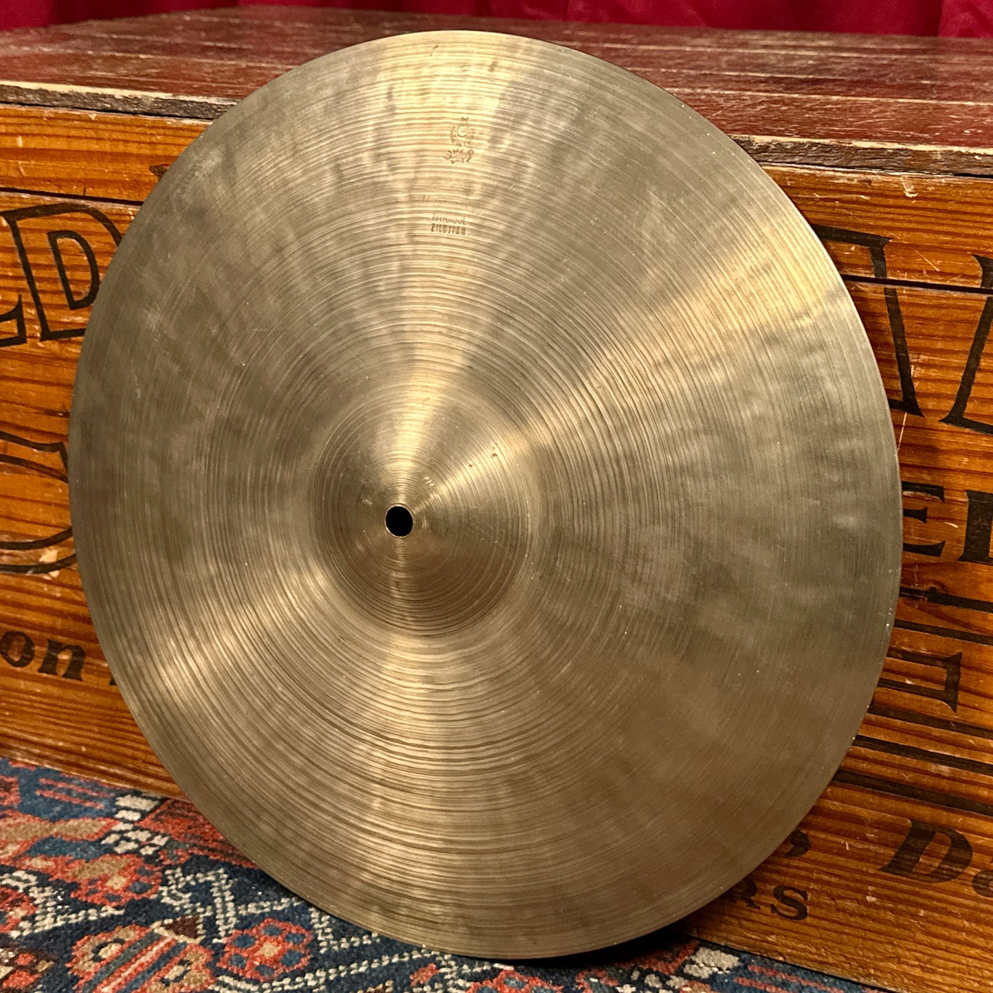 14" K Zildjian Istanbul 1960s-1970s New Stamp Hi-Hat Cymbal Pair 768g/934g *Video Demo*