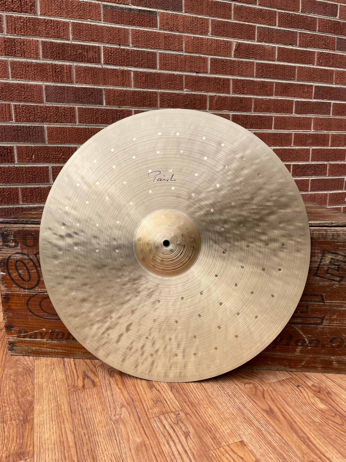 22" Paiste Signature Traditional Extra Light Ride Cymbal 2238g