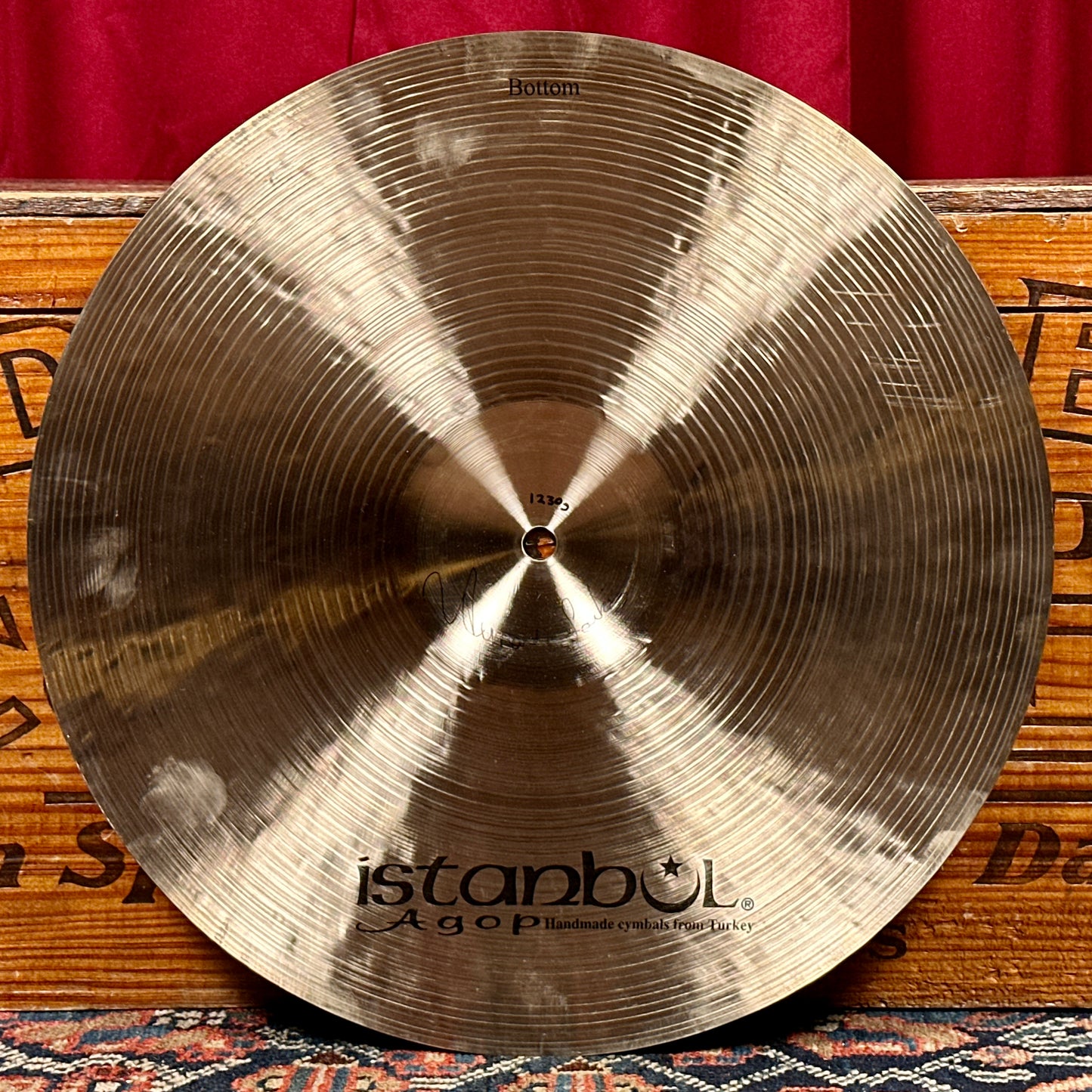 15" Istanbul Agop Traditional Dark Hi-Hat Cymbal Pair 1022g/1230g *Video Demo*