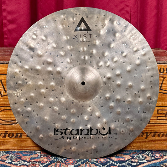 20" Istanbul Agop Xist Dry Dark Crash Cymbal 1460g *Video Demo*